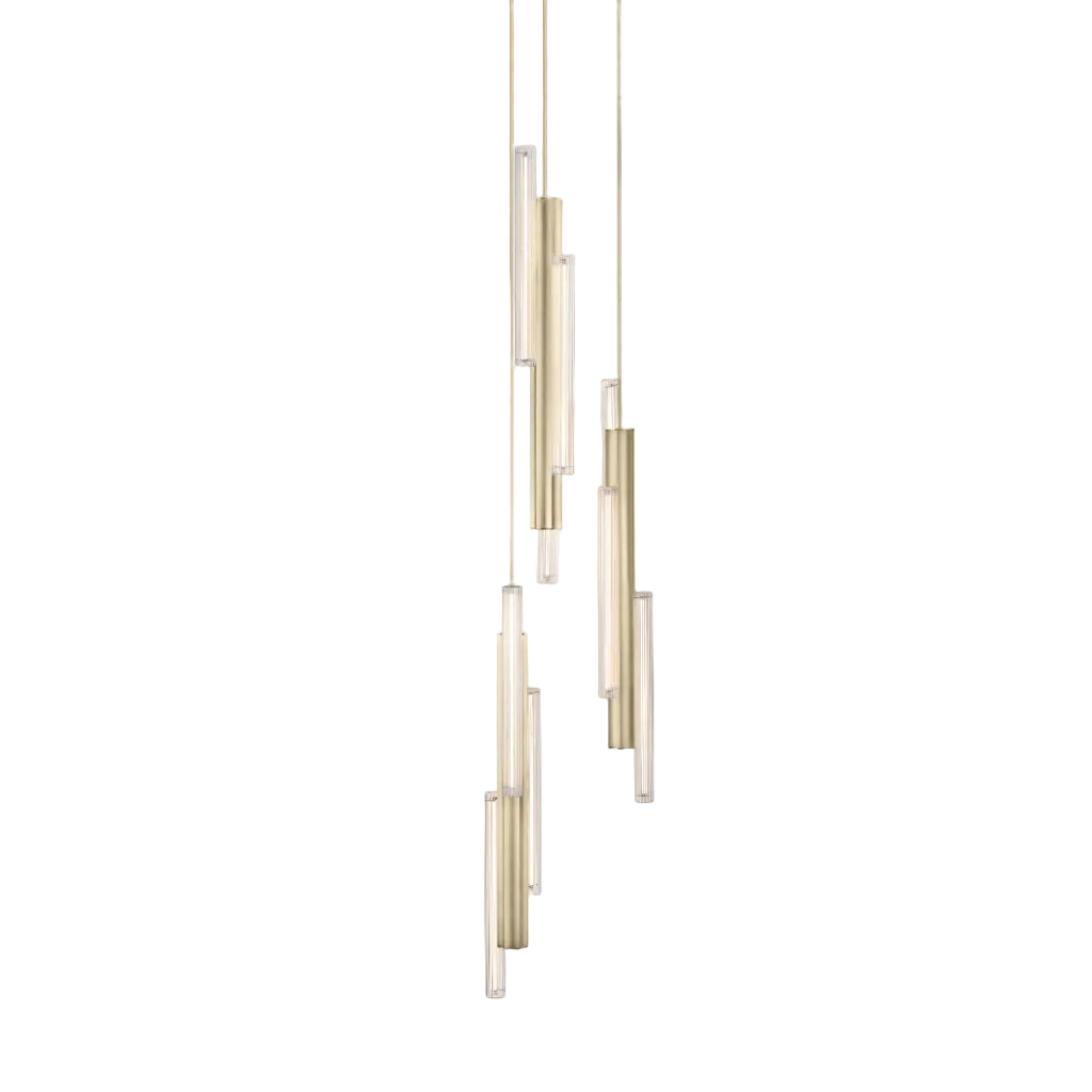Lampa visiacá 3-bodová HAIL brúsené zlato