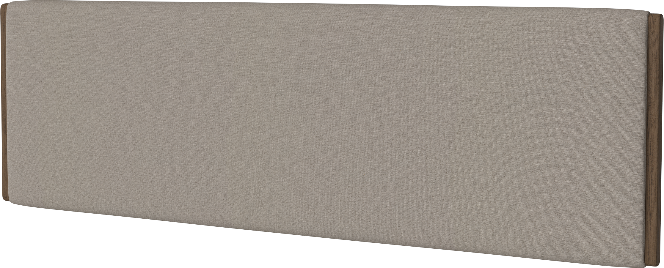 Čalúnený vankúš HAVEN tmavé dubové drevo