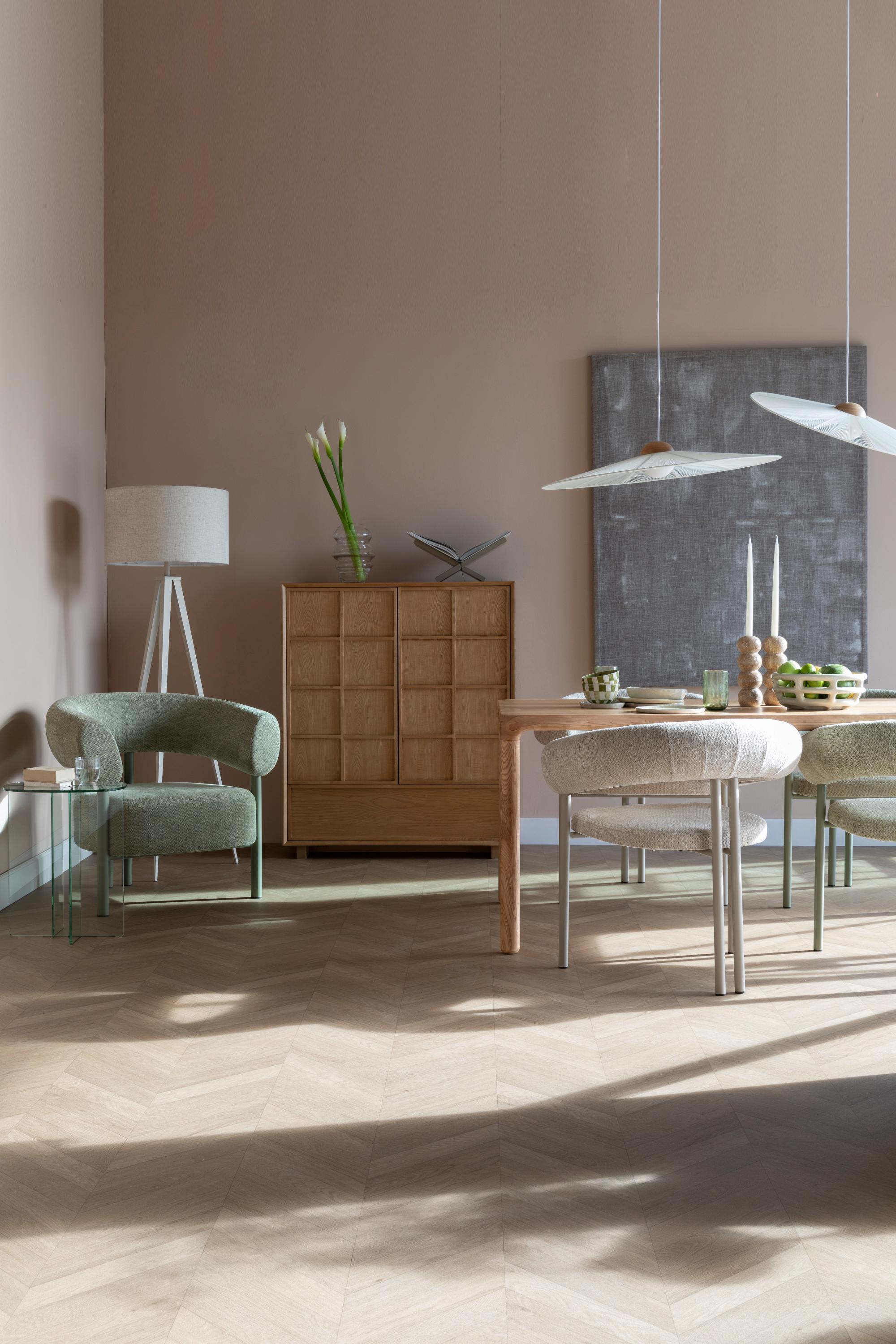 Kreslo s podrúčkami HEELS béžové