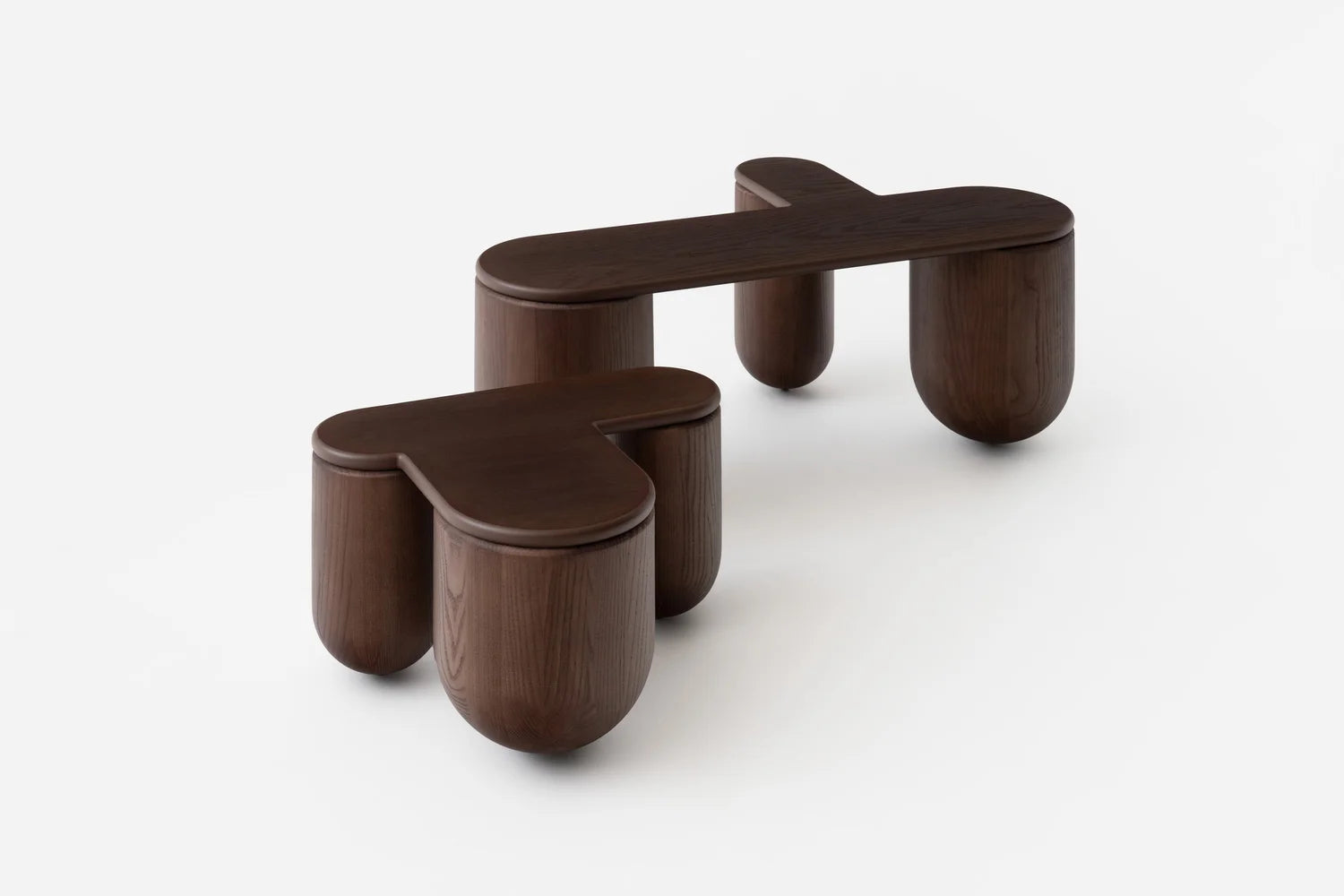 HELLO 2 Brown Ash Coffee Table