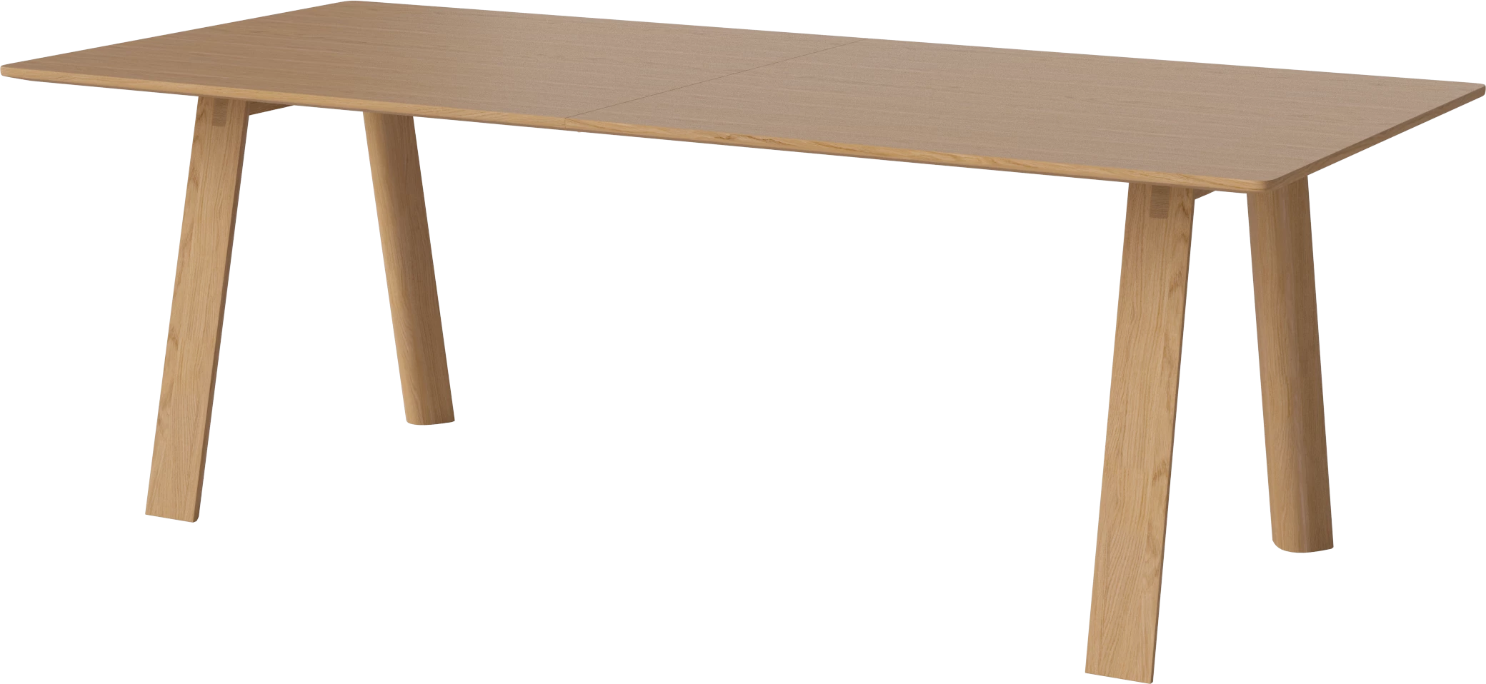 Rozkladací stôl HILL z dubového dreva