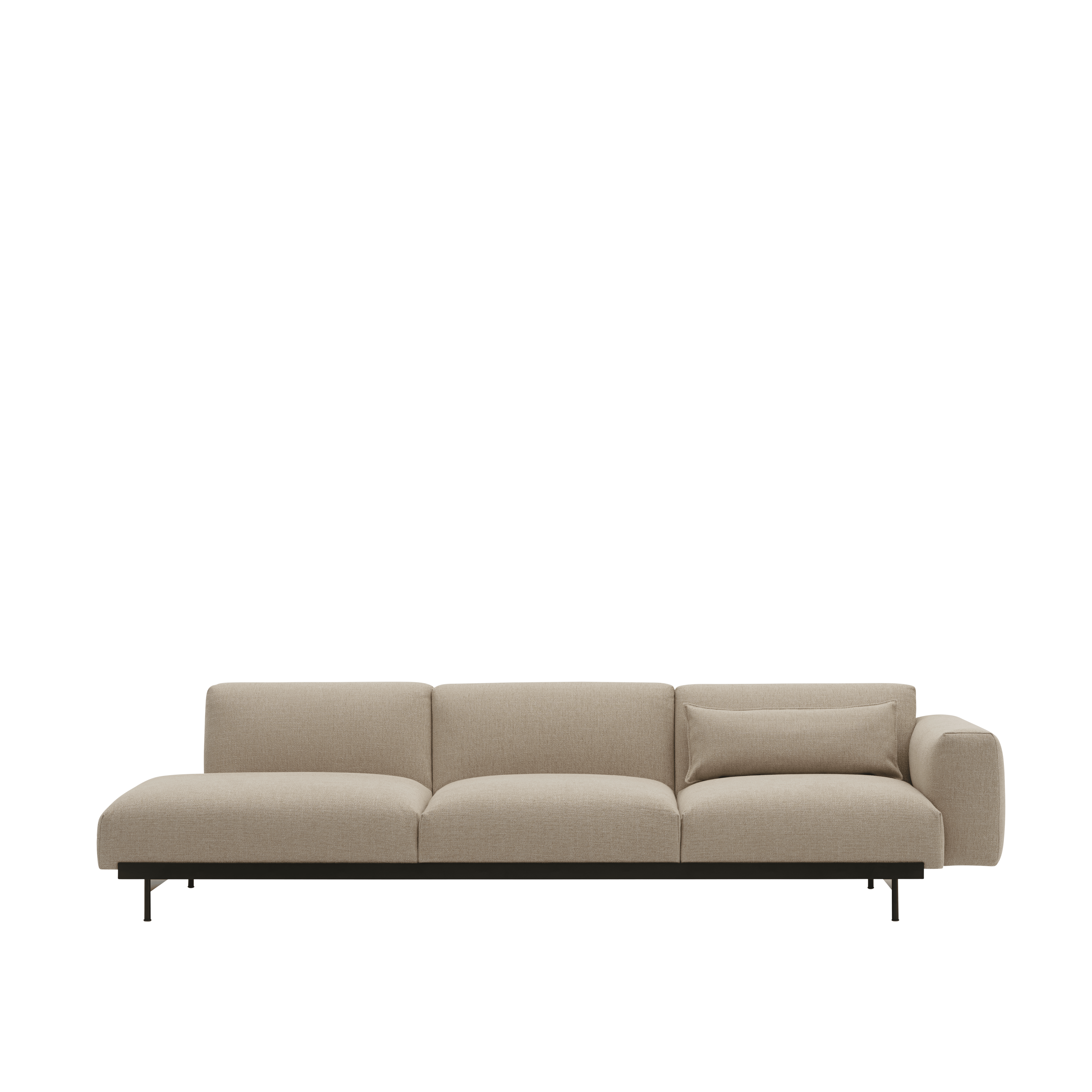 Sofa 3-miestna otvorená ľavostranná IN SITU čalúnená