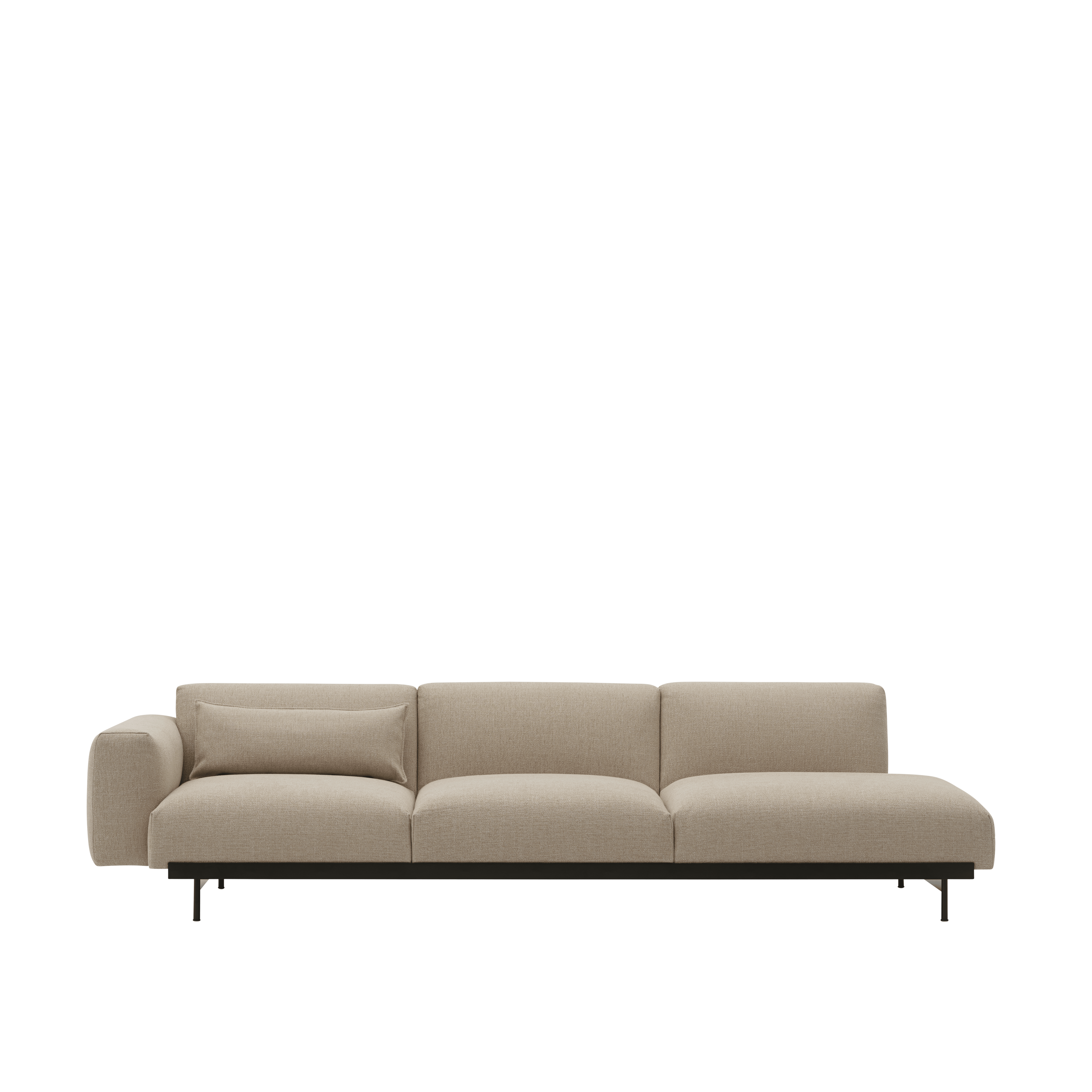 Sofa 3-miestna otvorená pravostranná IN SITU čalúnená