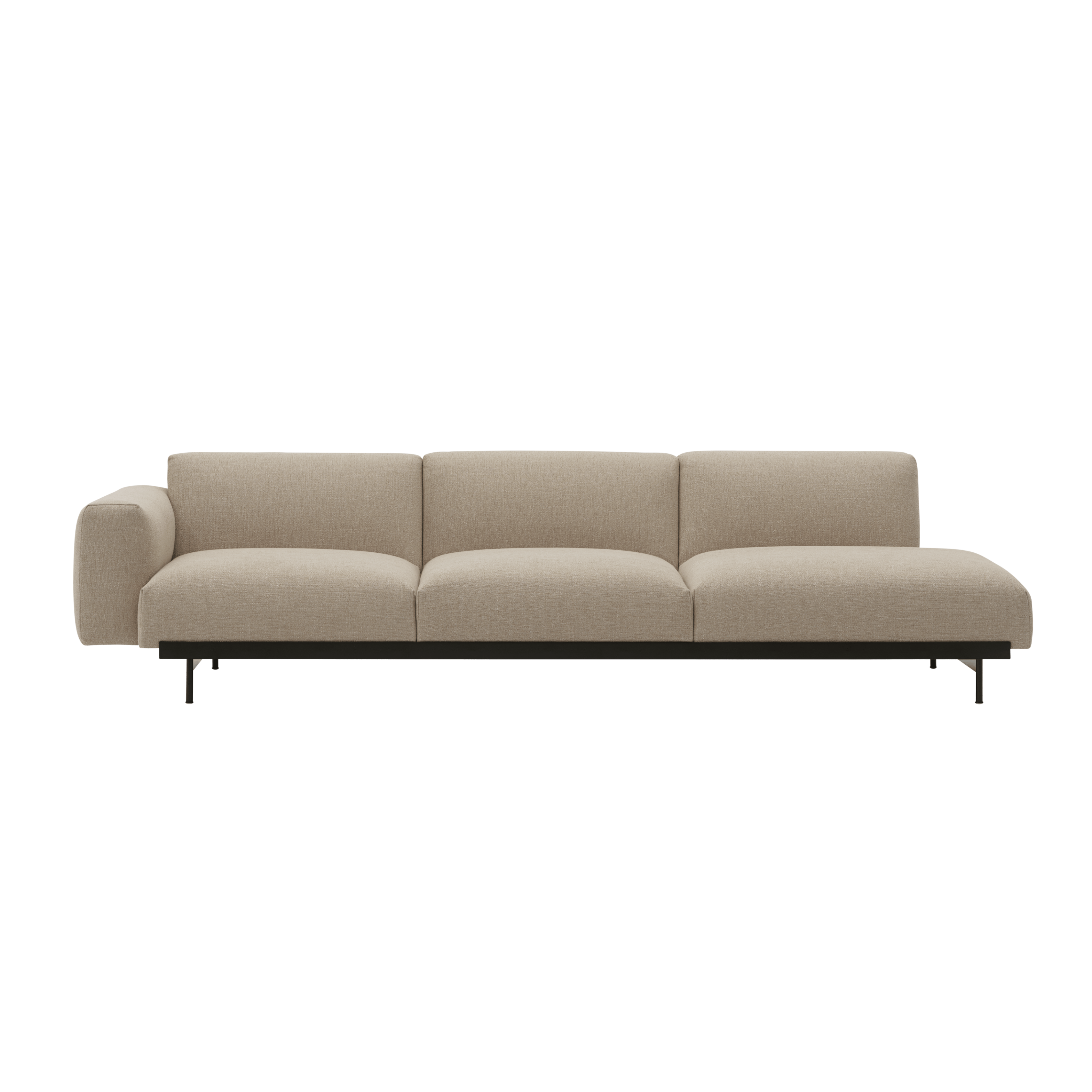 Sofa 3-miestna otvorená pravostranná IN SITU čalúnená