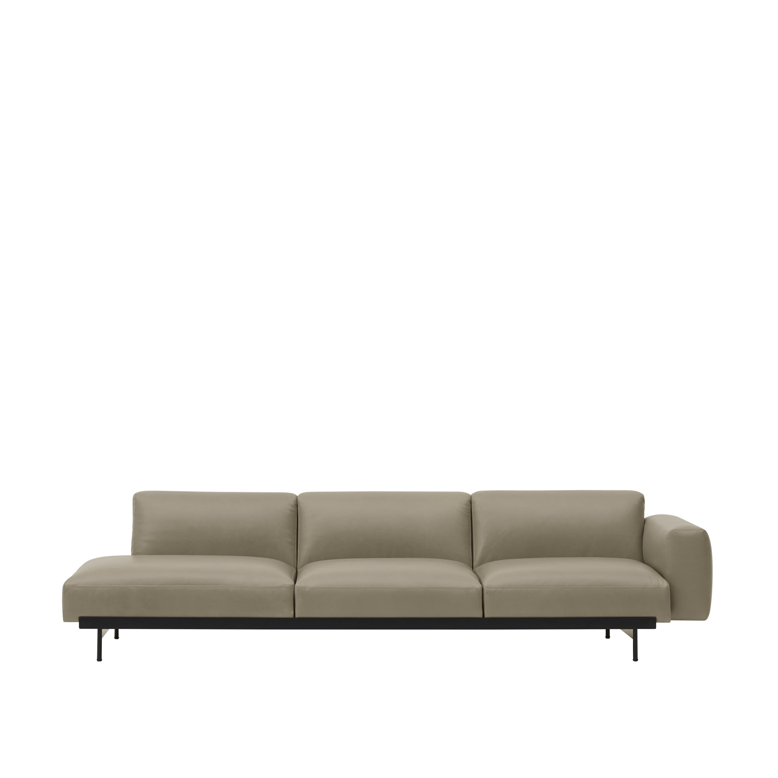 Sofa 3-miestna otvorená ľavostranná IN SITU čalúnená