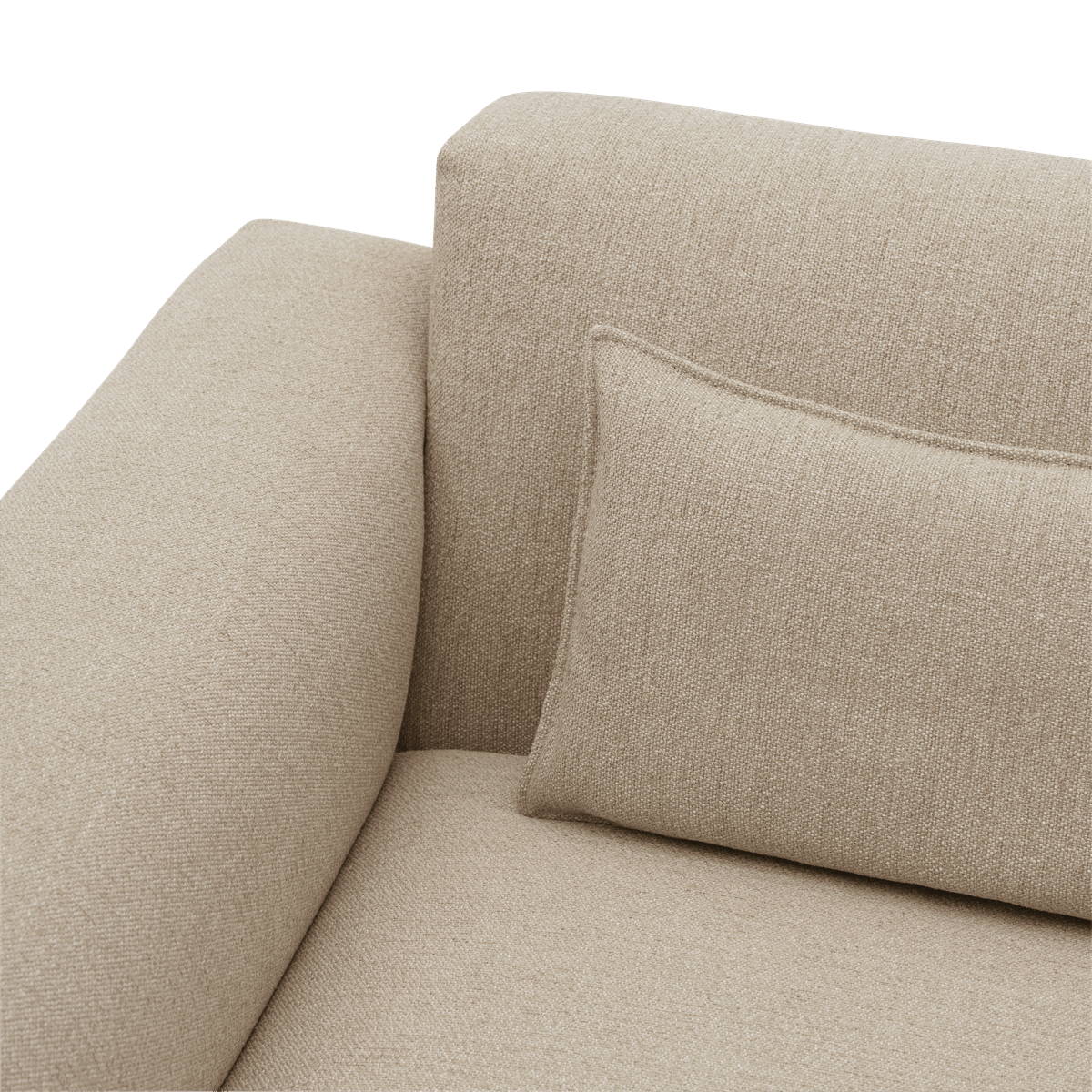 Sofa pre 2 osoby, otvorená pravostranná IN SITU, čalúnená