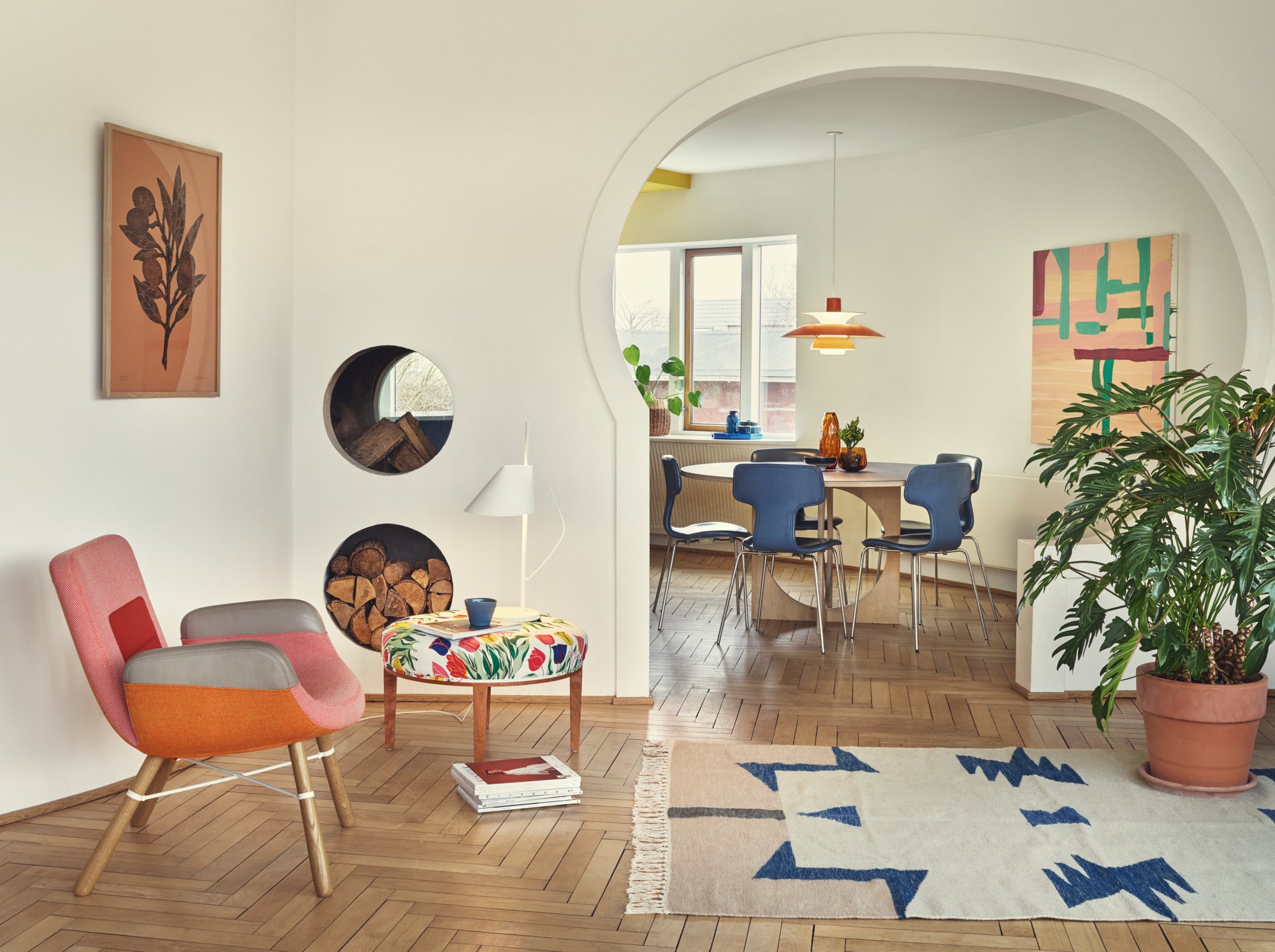 Stolná lampa YUH biela