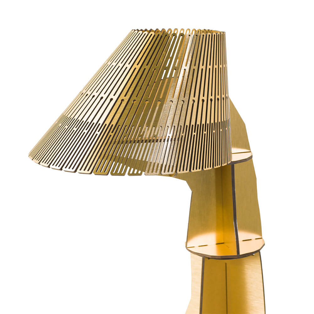 Lampa JUNON zlatá