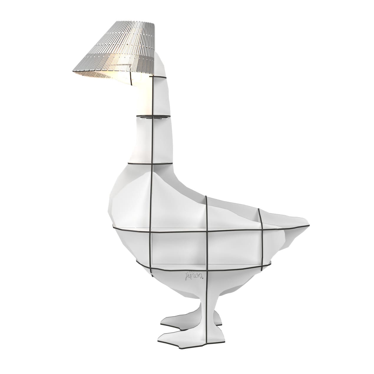 Lampa JUNON biały – styl nowoczesny