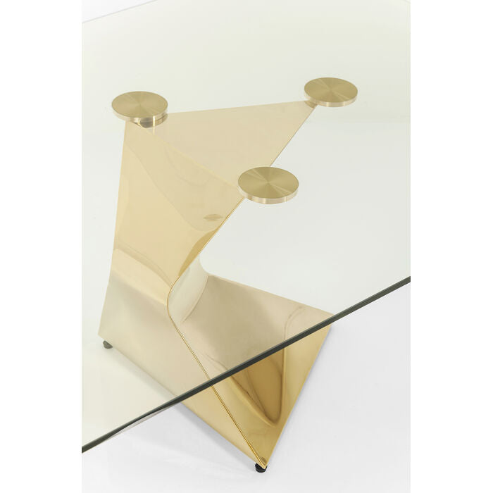 Glass Gloria Glass Console