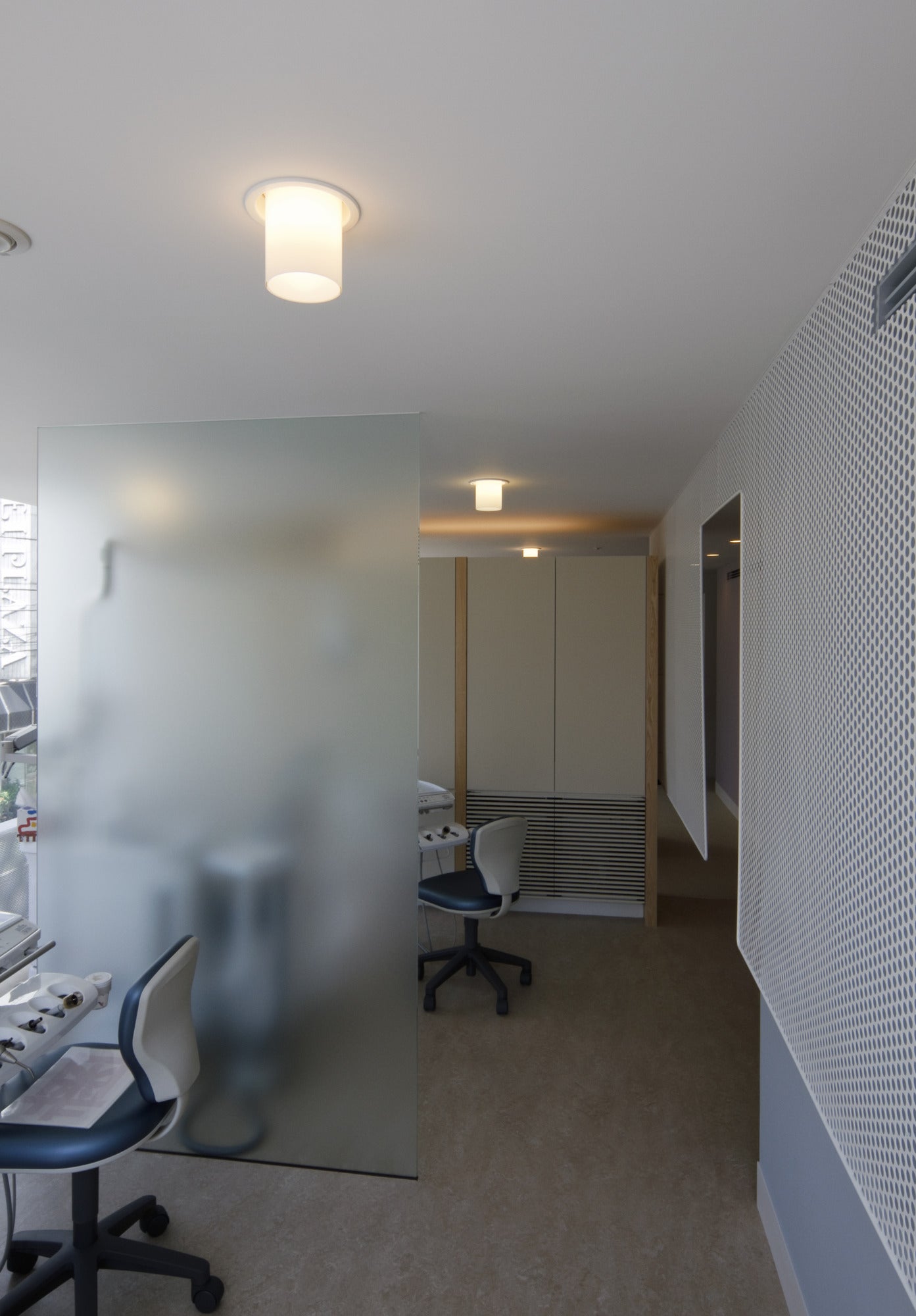 Zapušťaný reflektor BALLERUP biely