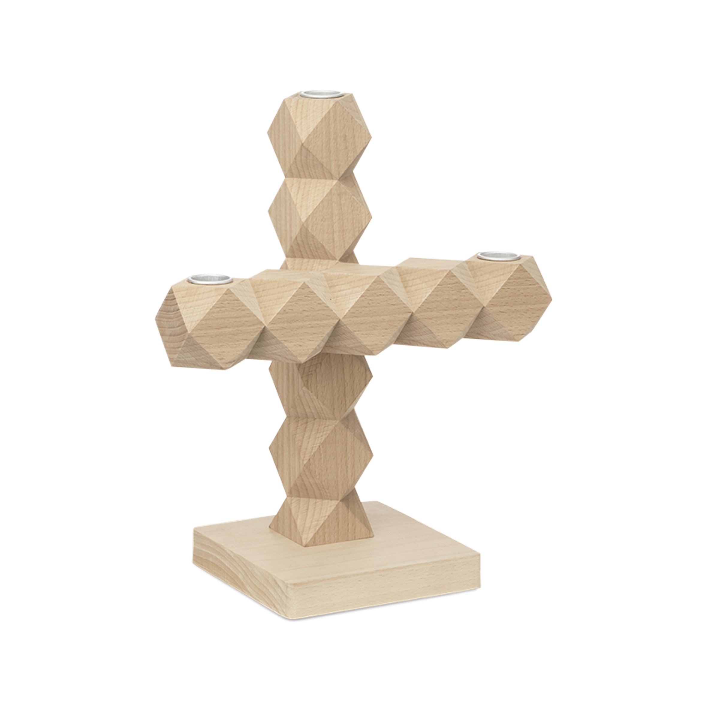 Svietnik CLEAN CUT bukové drevo