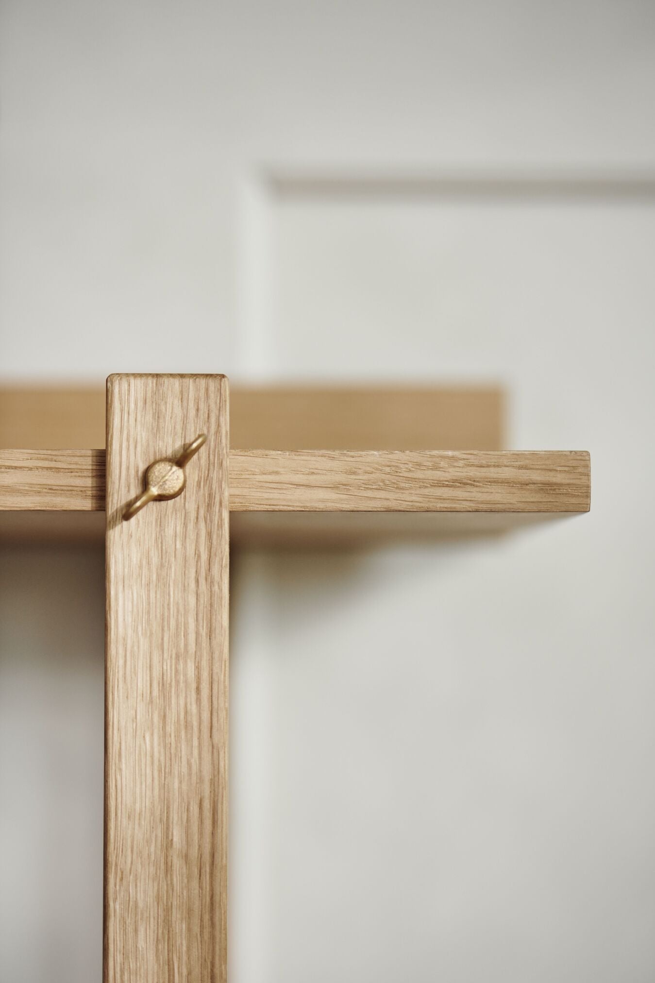 Dvojitý regál KARI dýha z duba