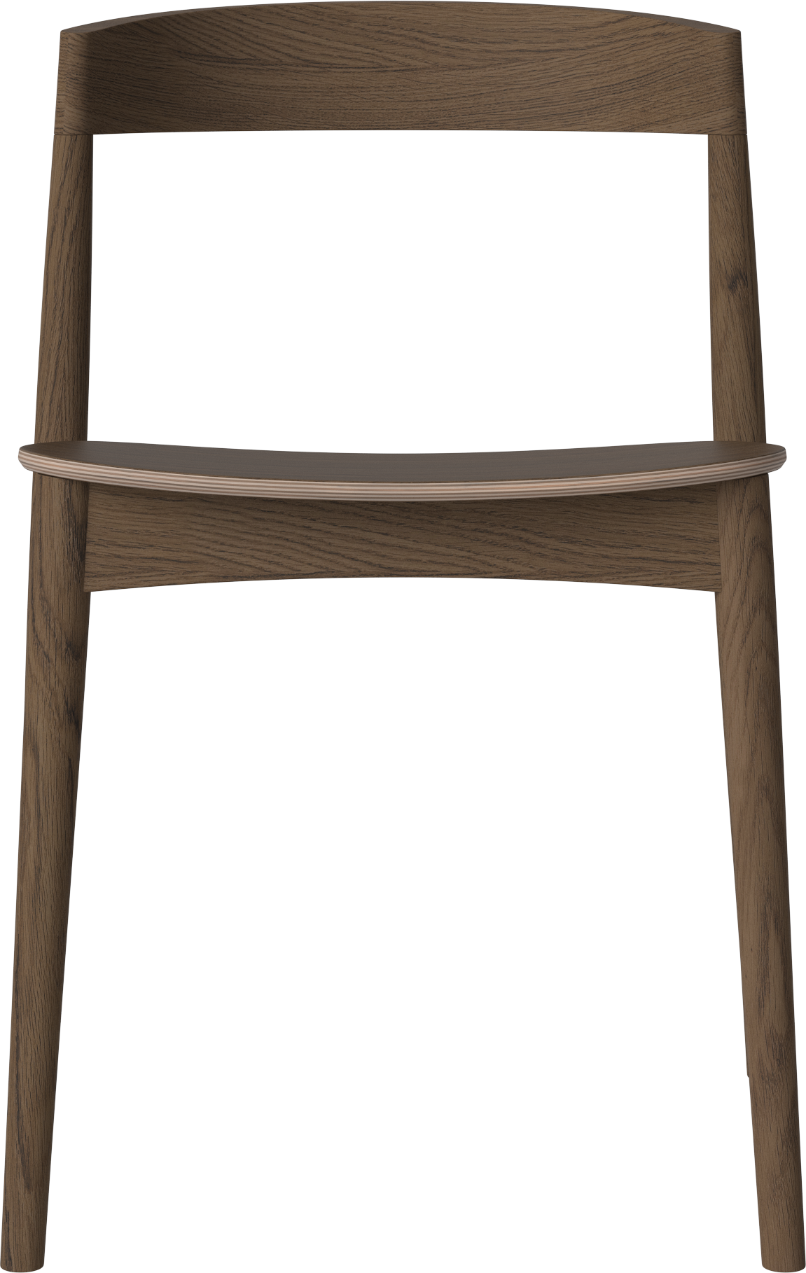 Stolička KITE tmavé dubové drevo