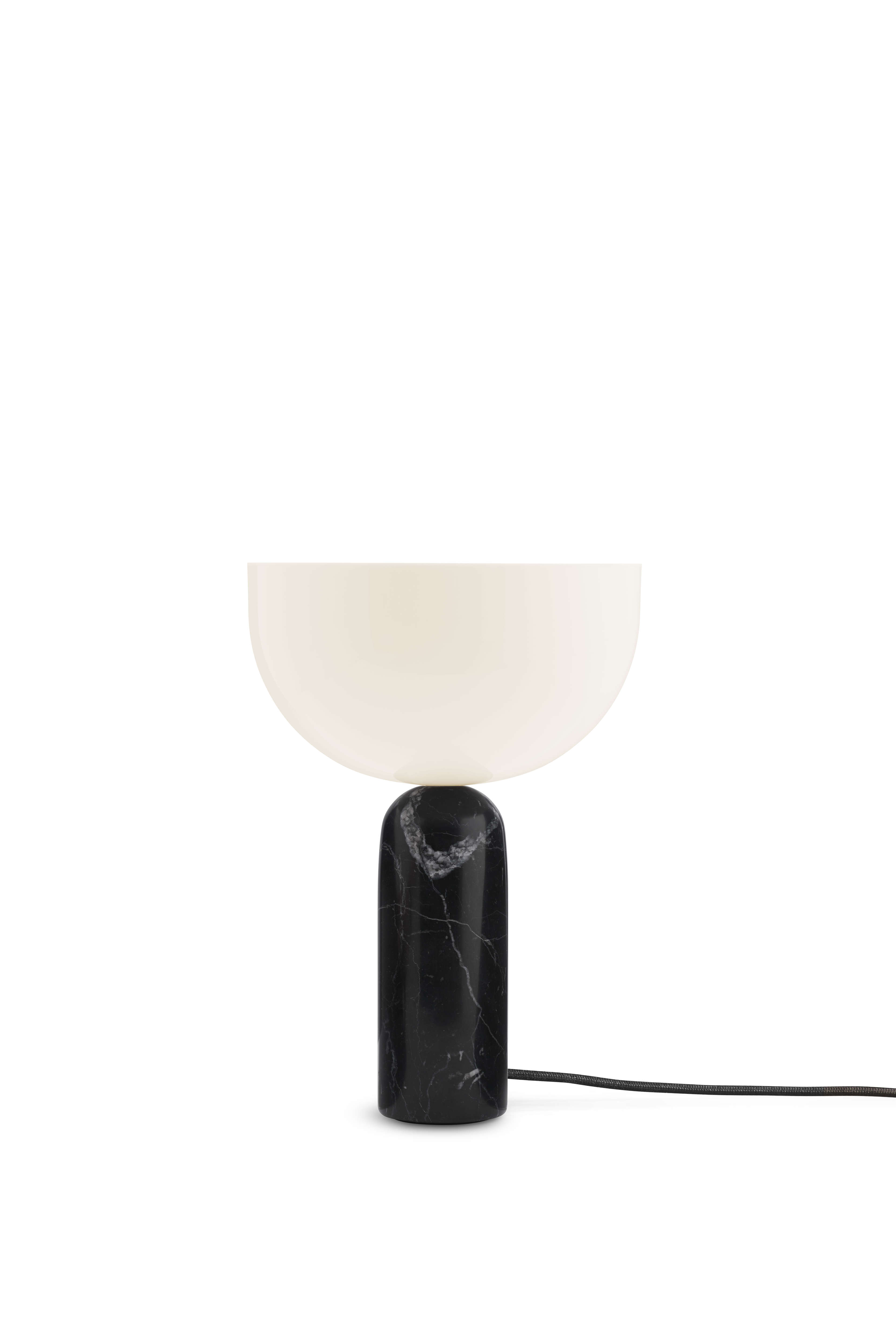 Stolná lampa KIZU čierny mramor