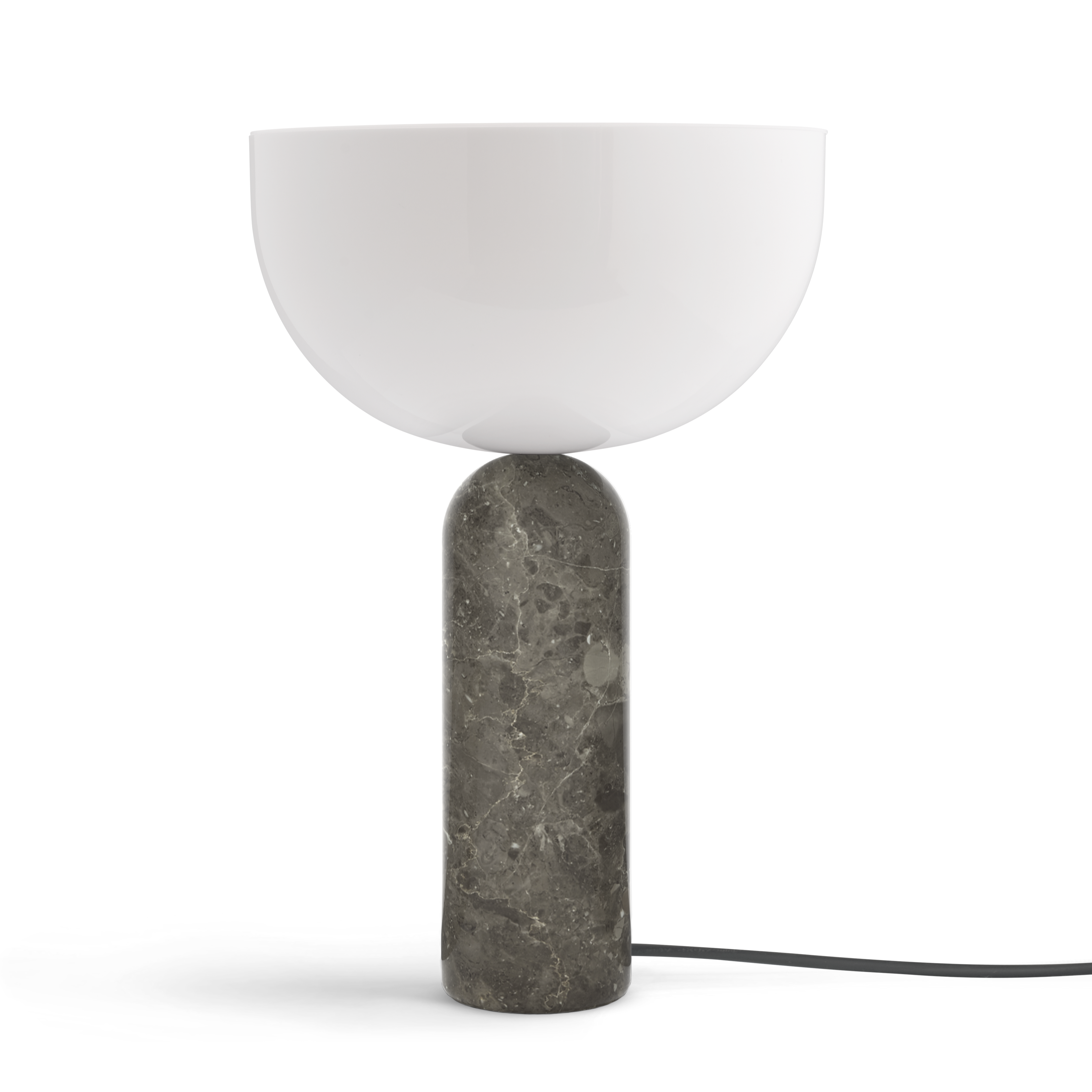 Kizu gray marble table lamp