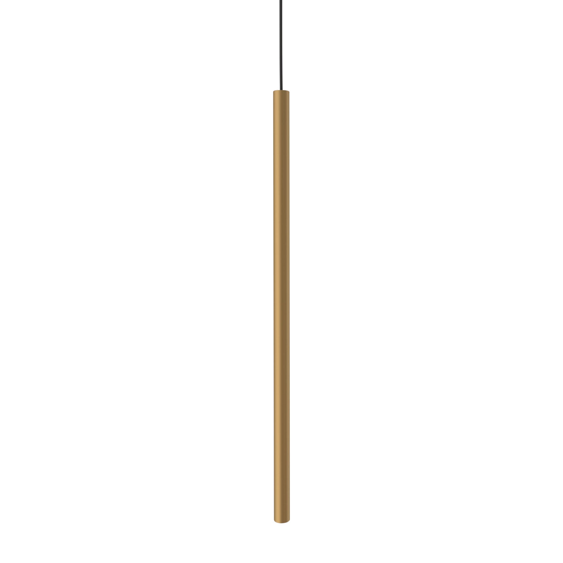 Zlatá závesná lampa KOKO UNO