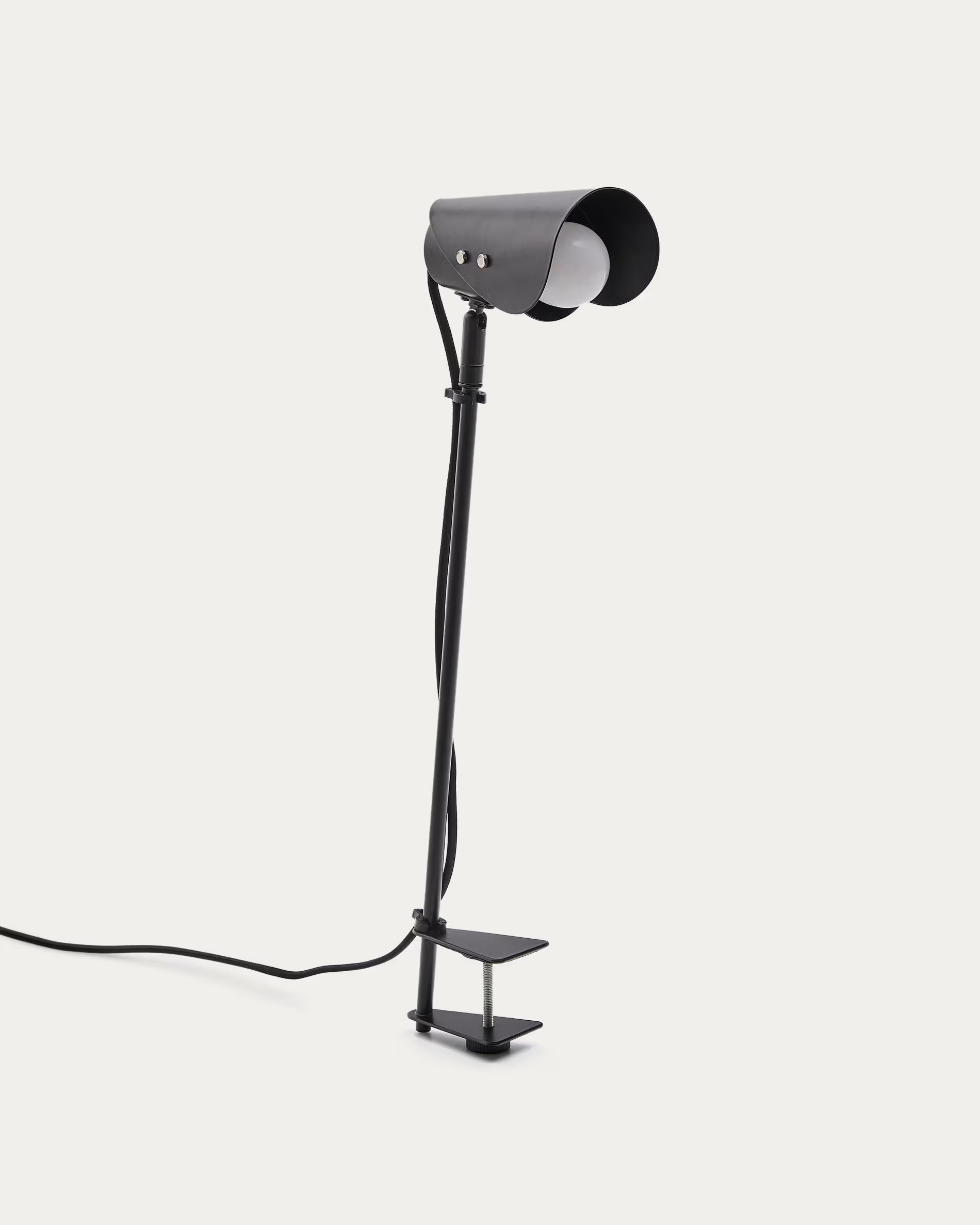 Desk lamp with clip JULA black