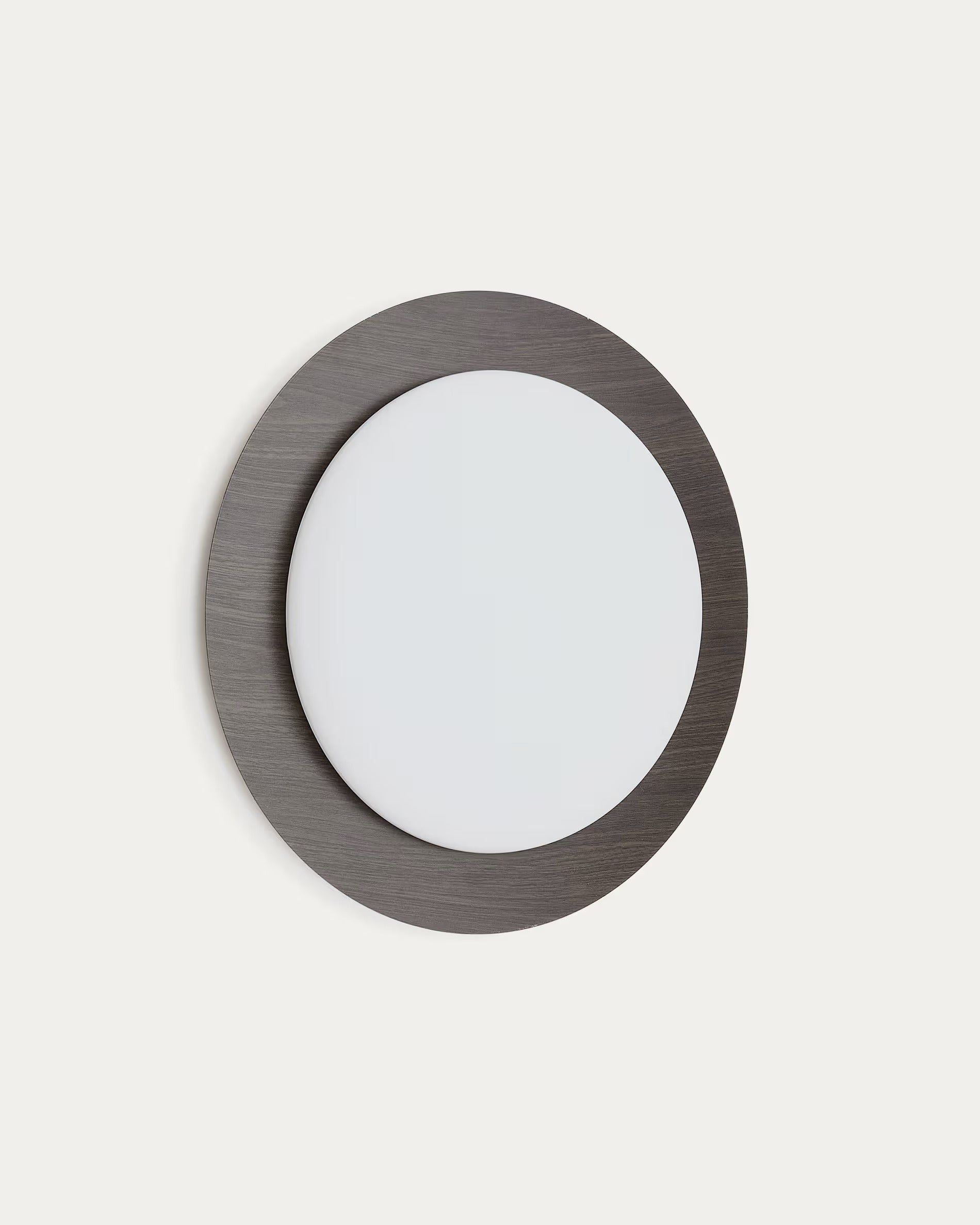 NOVAE ceiling dark brown steel with wood effect