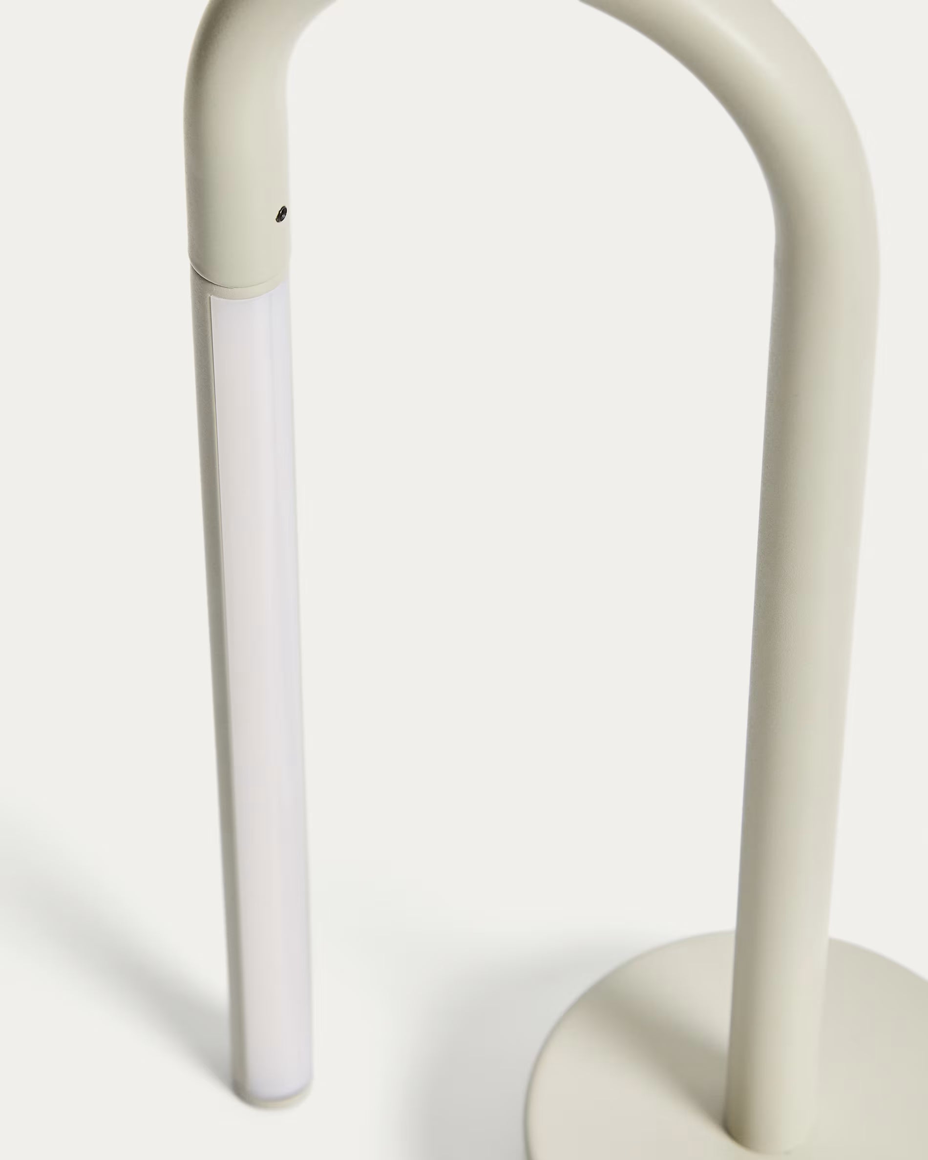 Prenosná lampa BOW svetlosivá