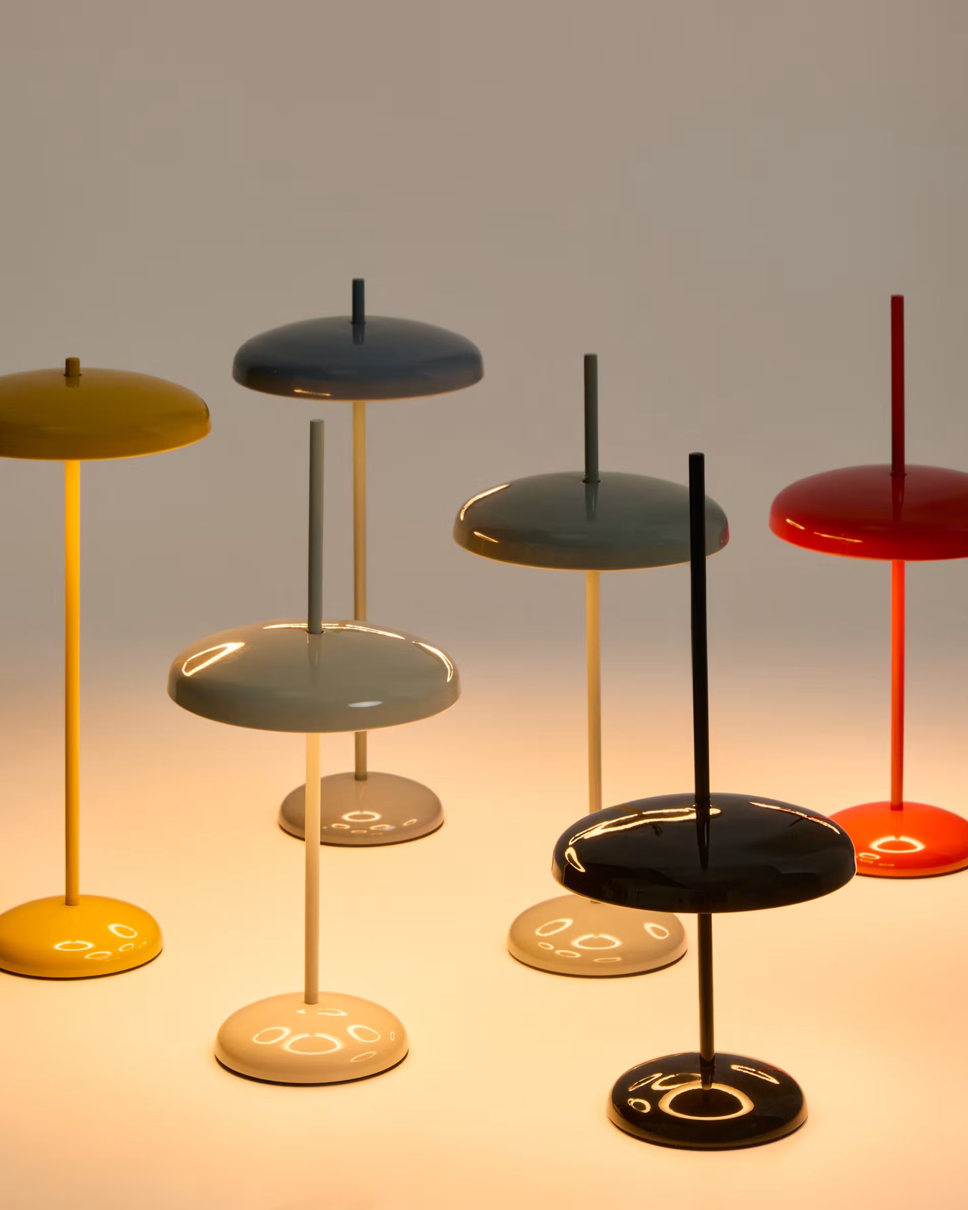 Portable lamp PORTE yellow