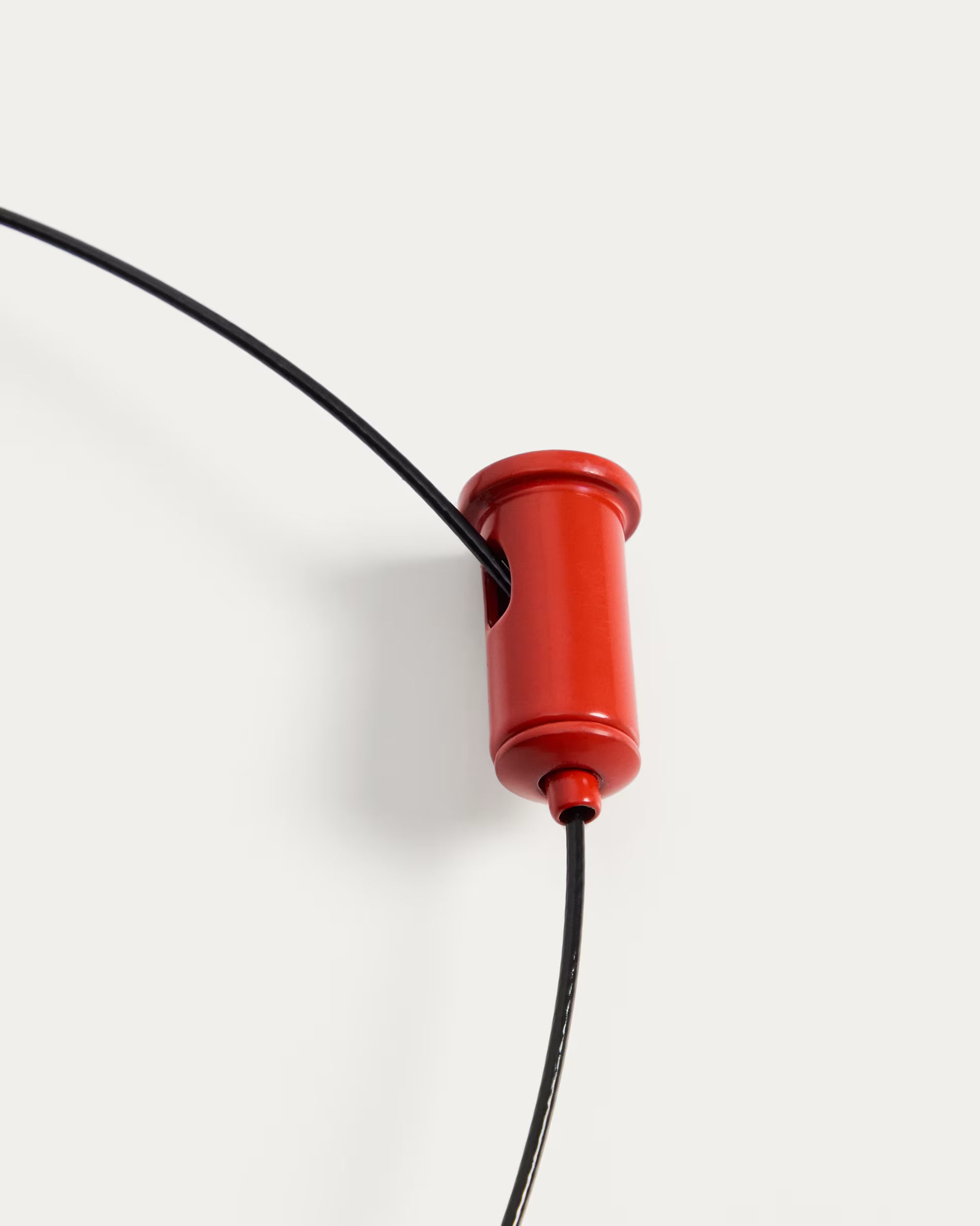 Závesná lampa PORTE červená