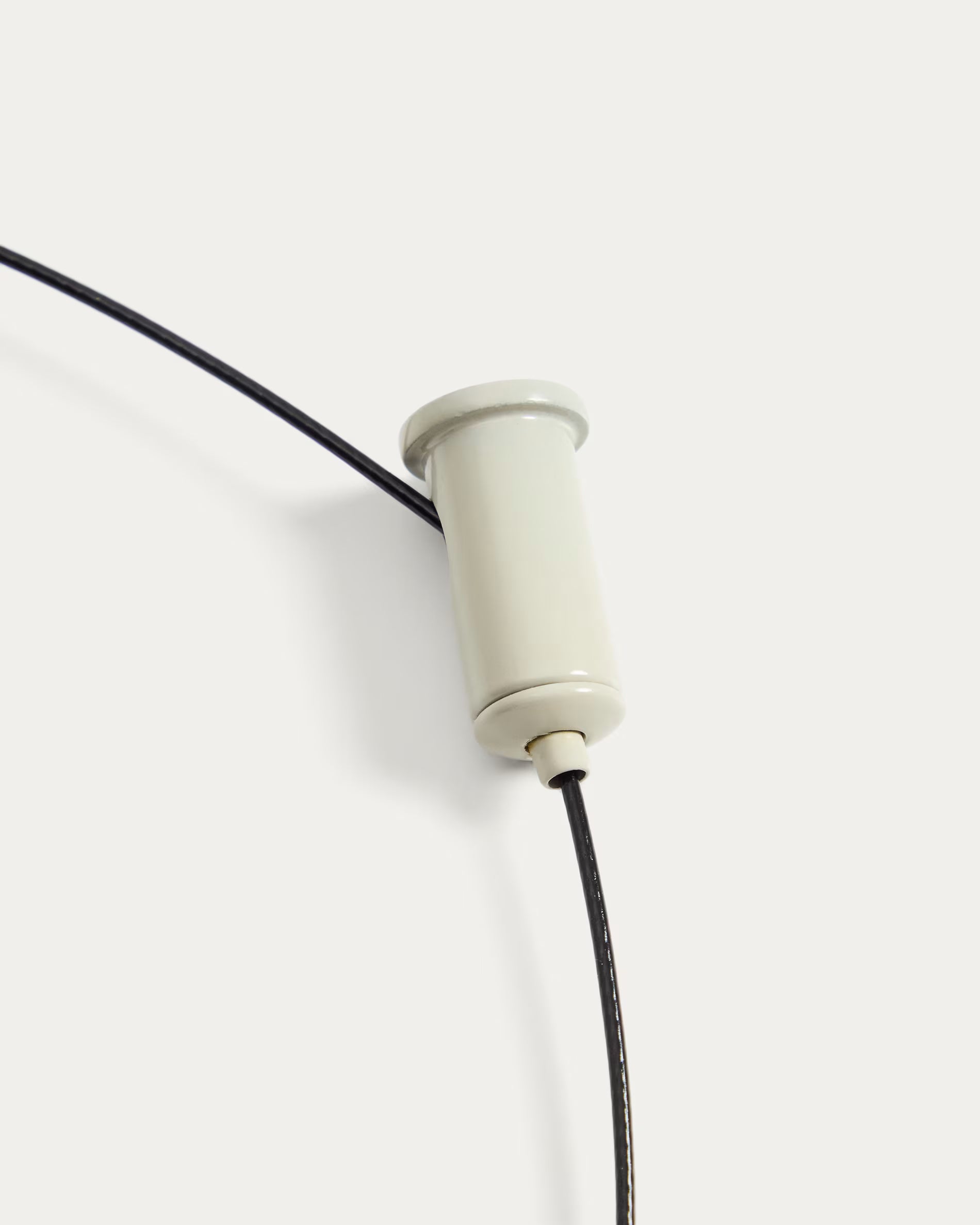 Závesná lampa PORTE svetlosivá