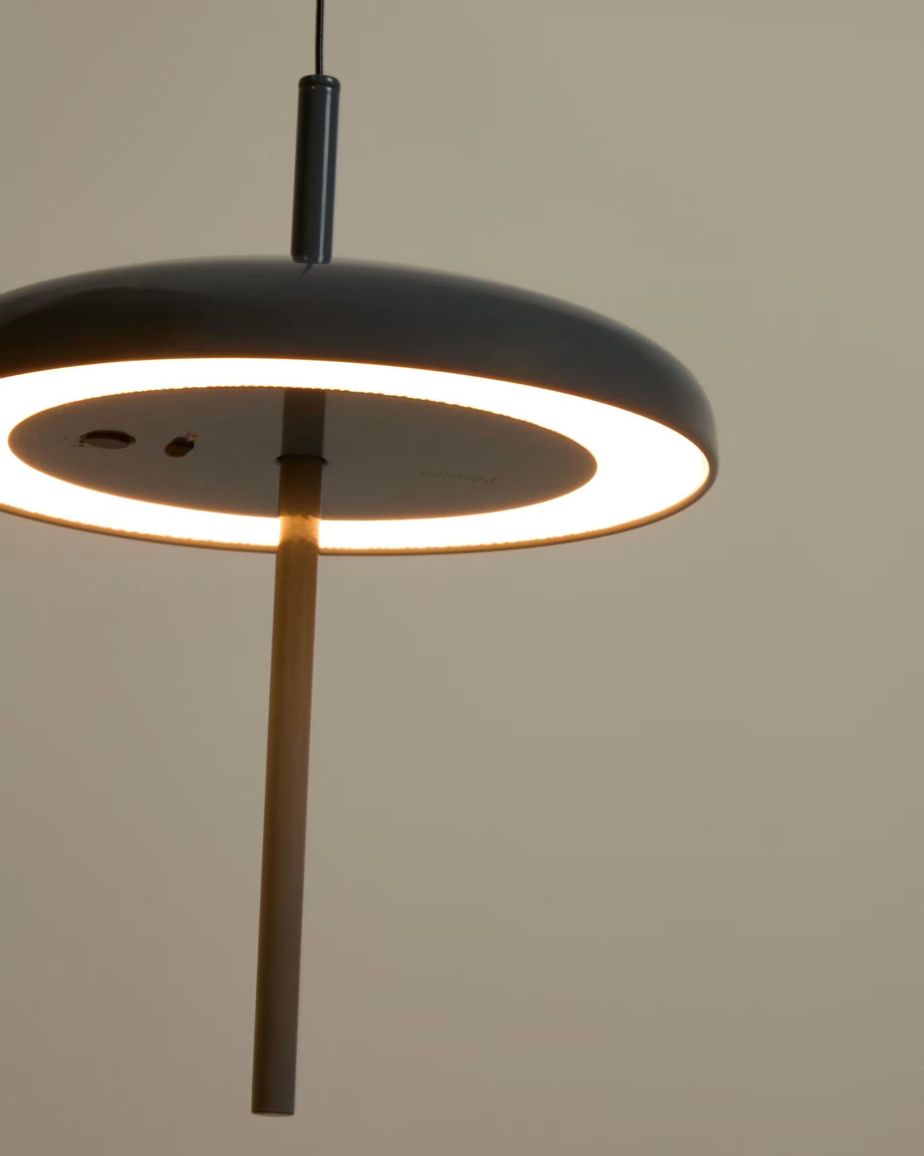 Závesná lampa PORTE modrá