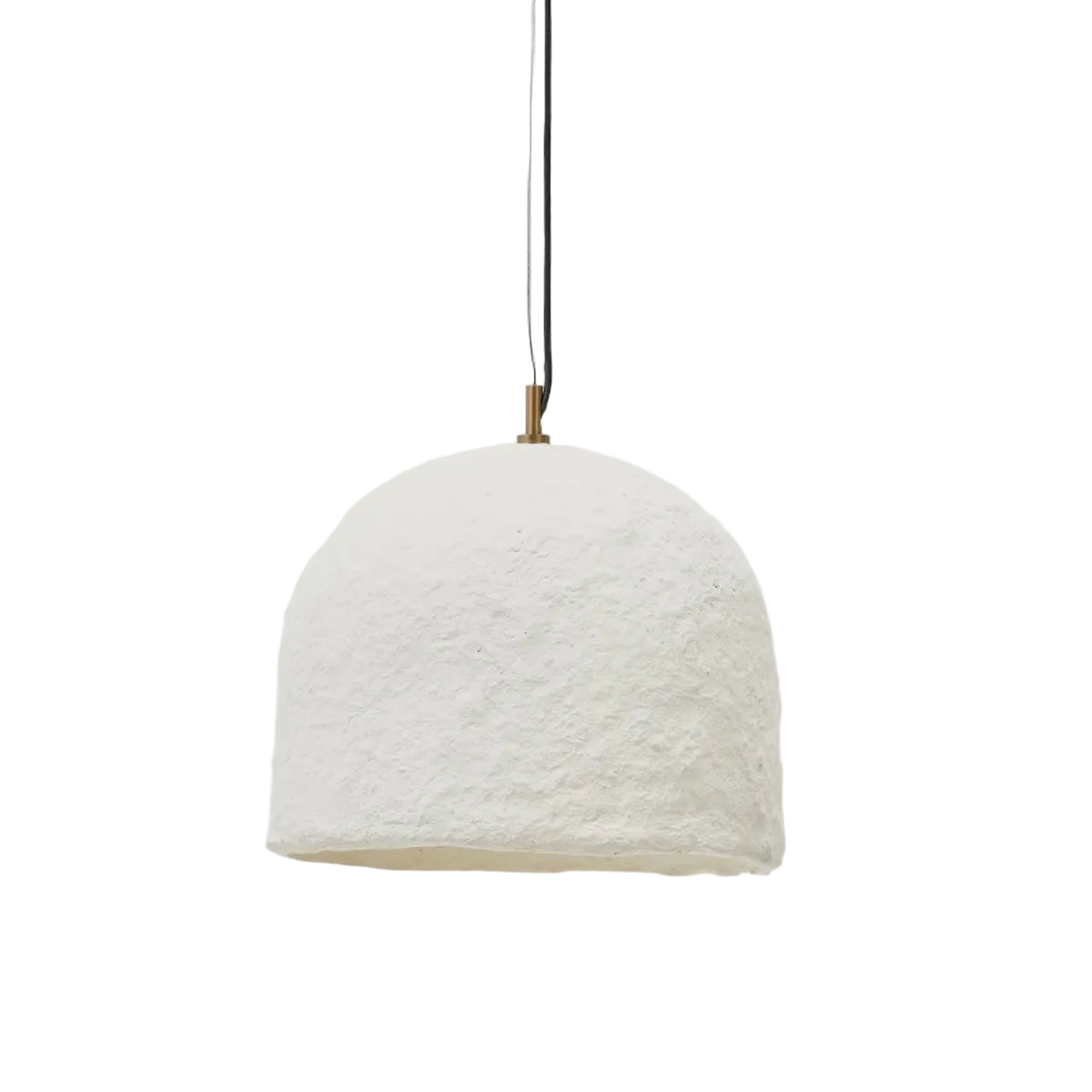 Lampa wisząca SINEU biały papier mâché – Kave Home