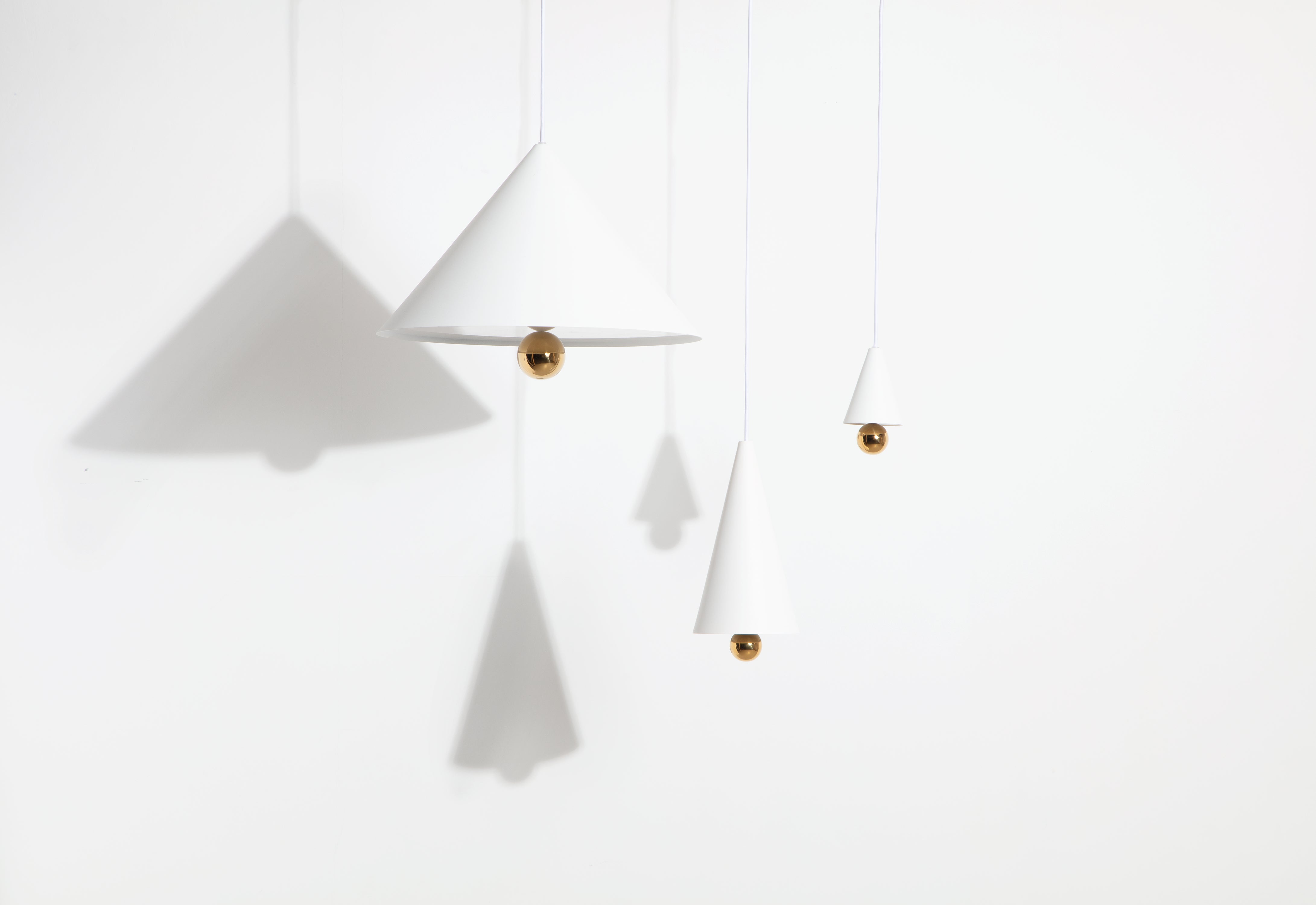 Lampa wisząca CHERRY biały