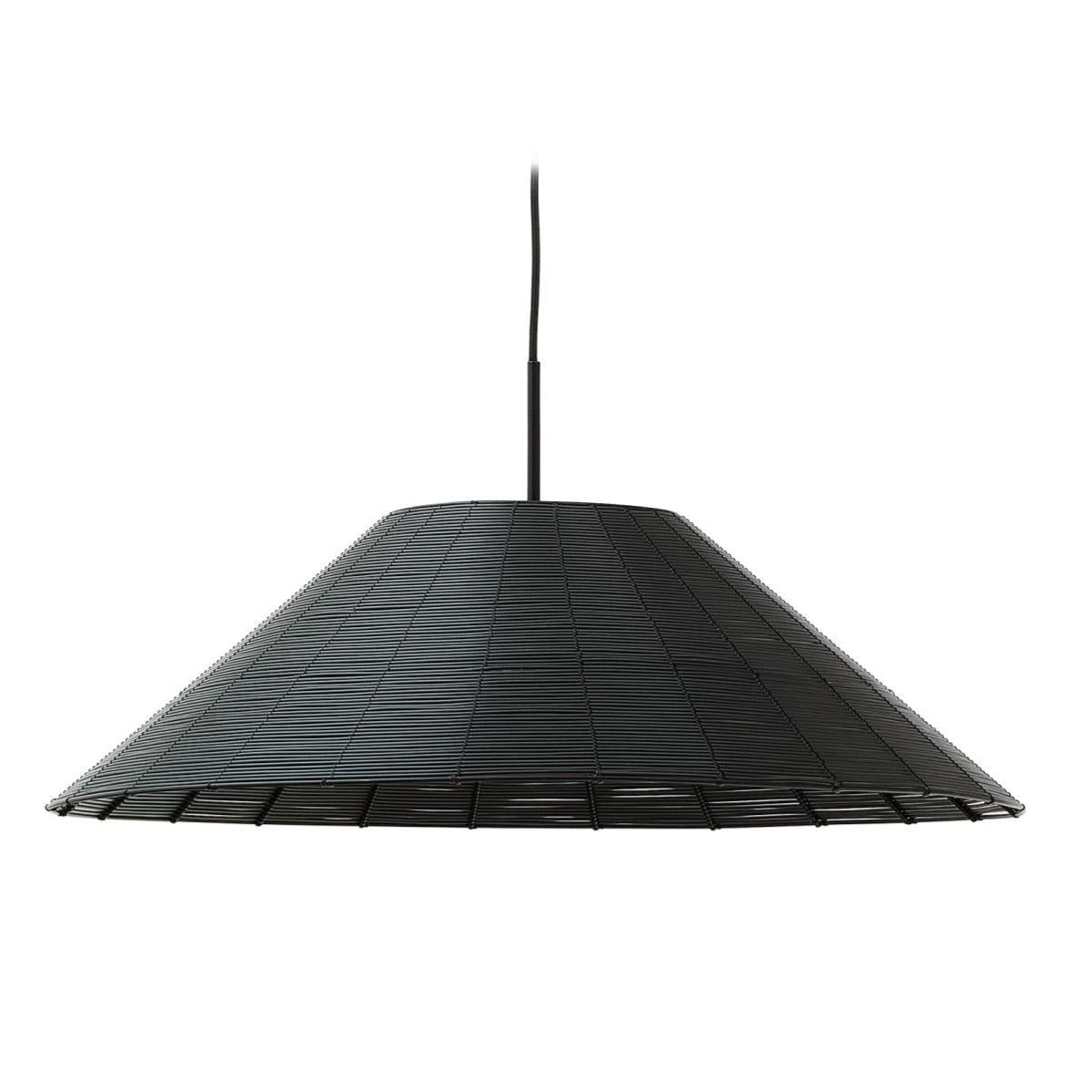 Klosz lampy wiszącej SARANELLA czarny La Forma 70 cm   Eye on Design