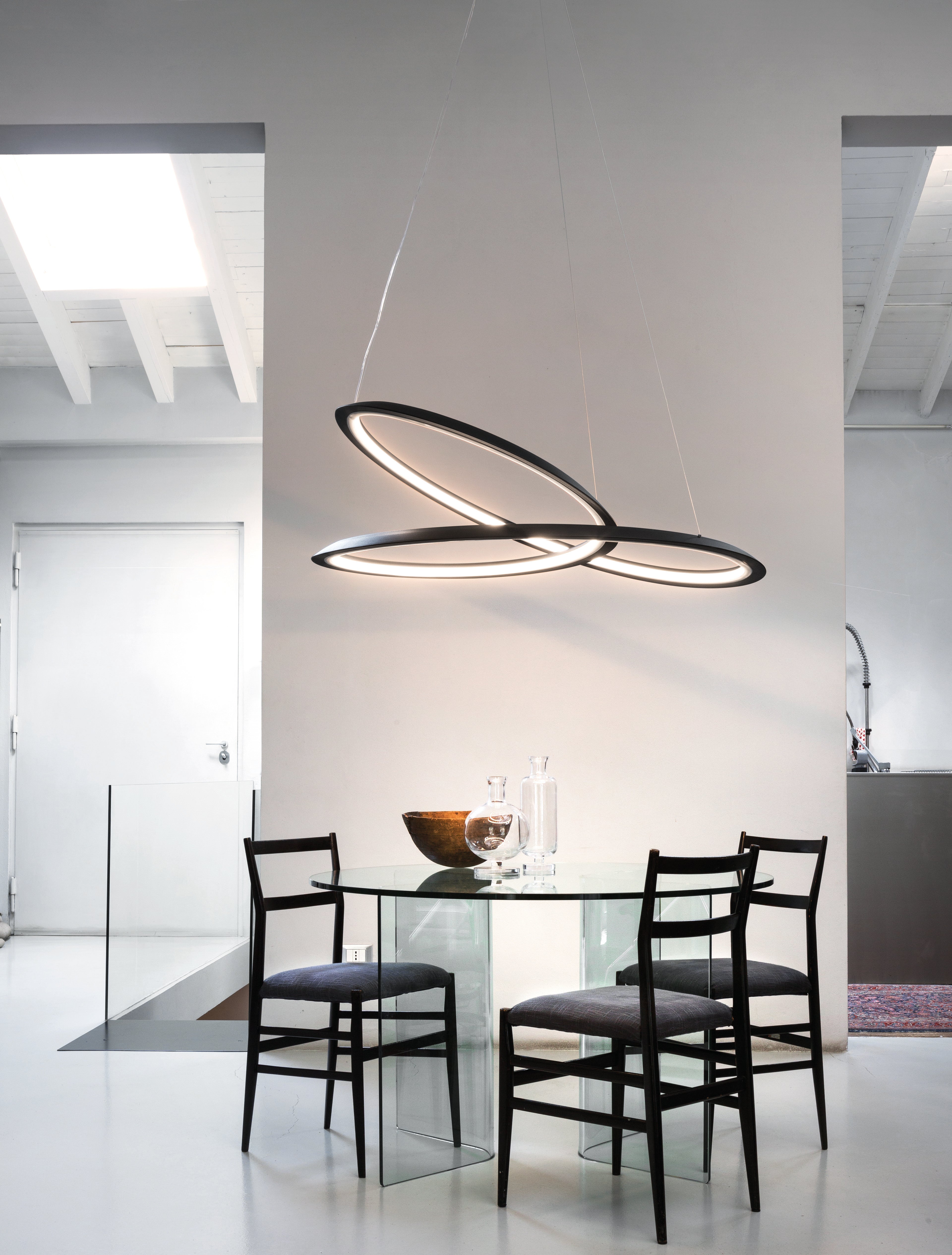 KEPLER black pendant lamp