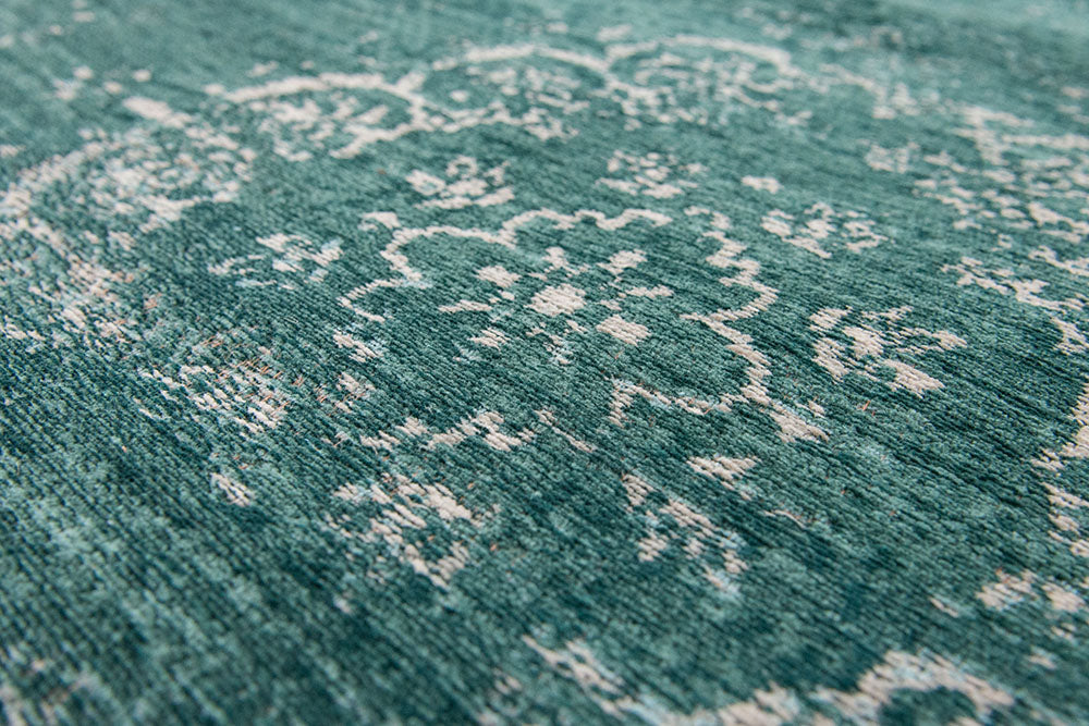 Medallon rug Jade Green