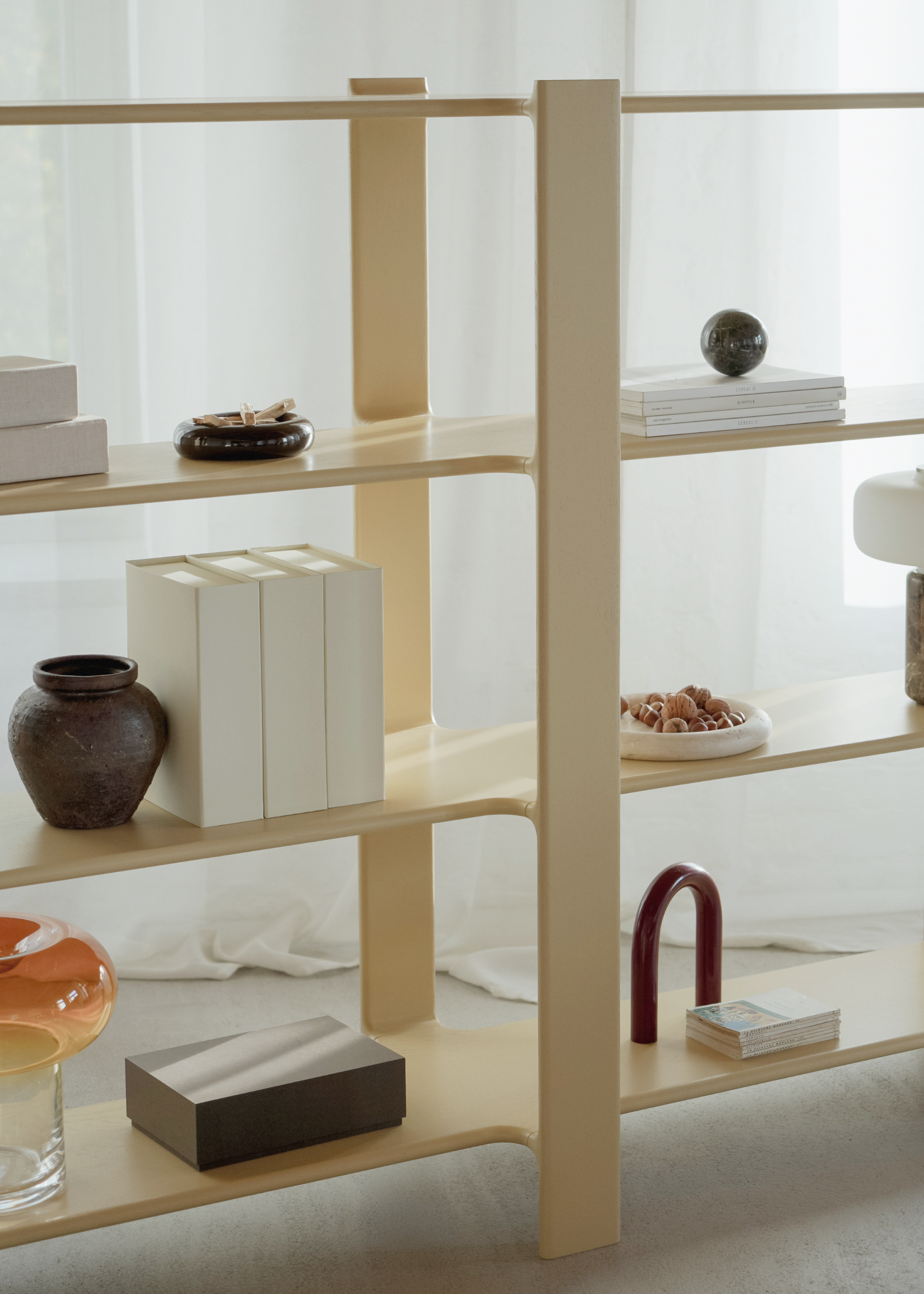 LIGO DUO Oak Wood Shelf