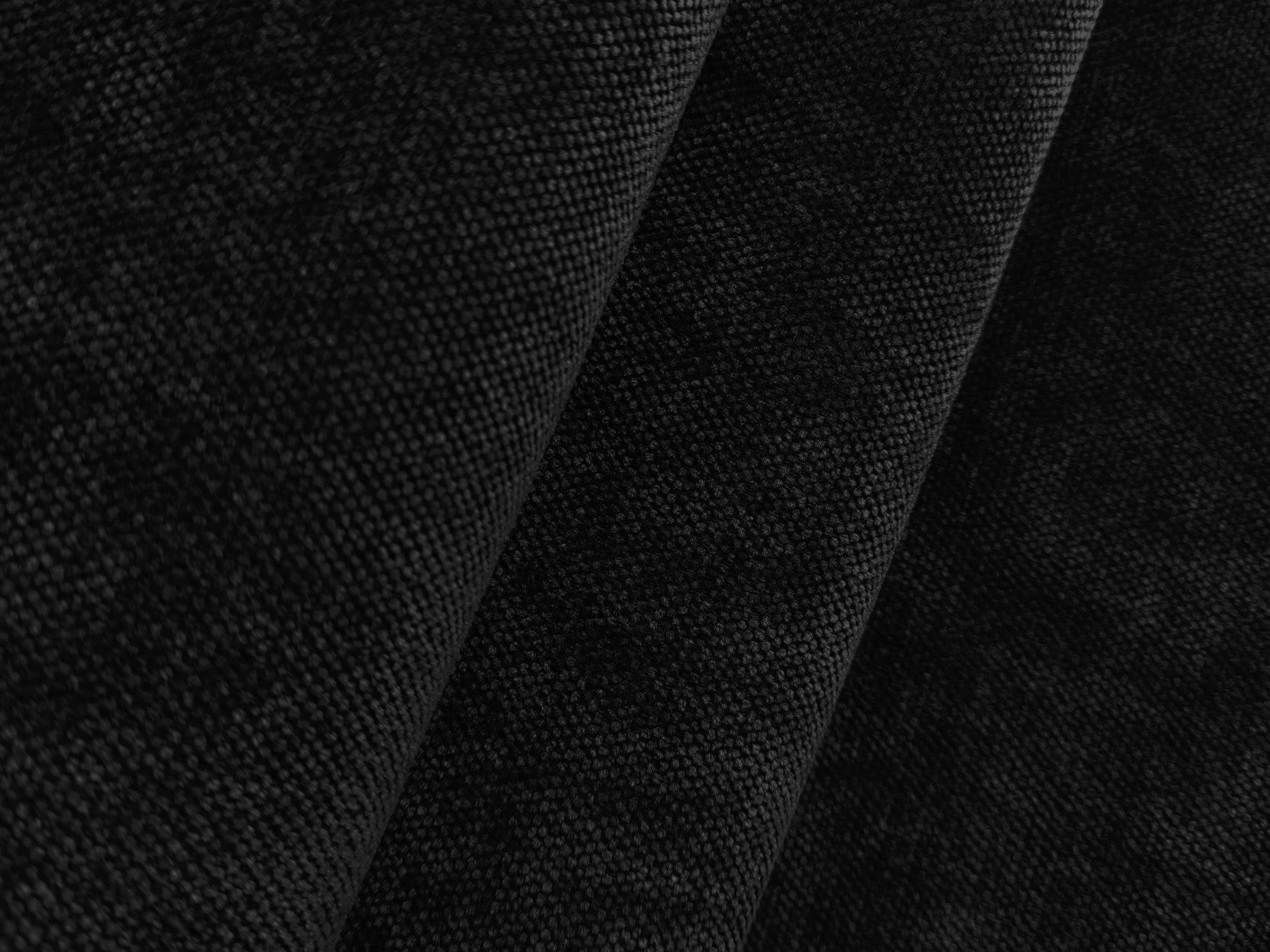 3-Seater Sofa with Sleeping Function LOHI Black Chenille