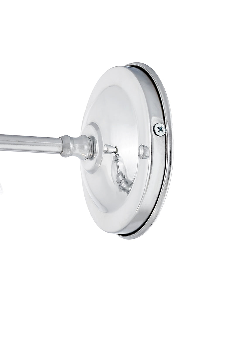 Kinkiet LONGIS I priehľadný s lesklým chrómom