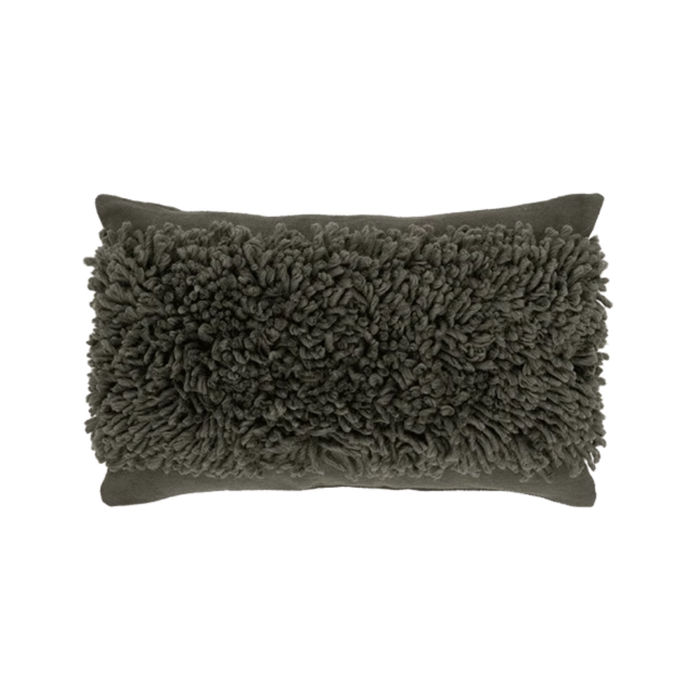 Vankúš MALIN šedozelený