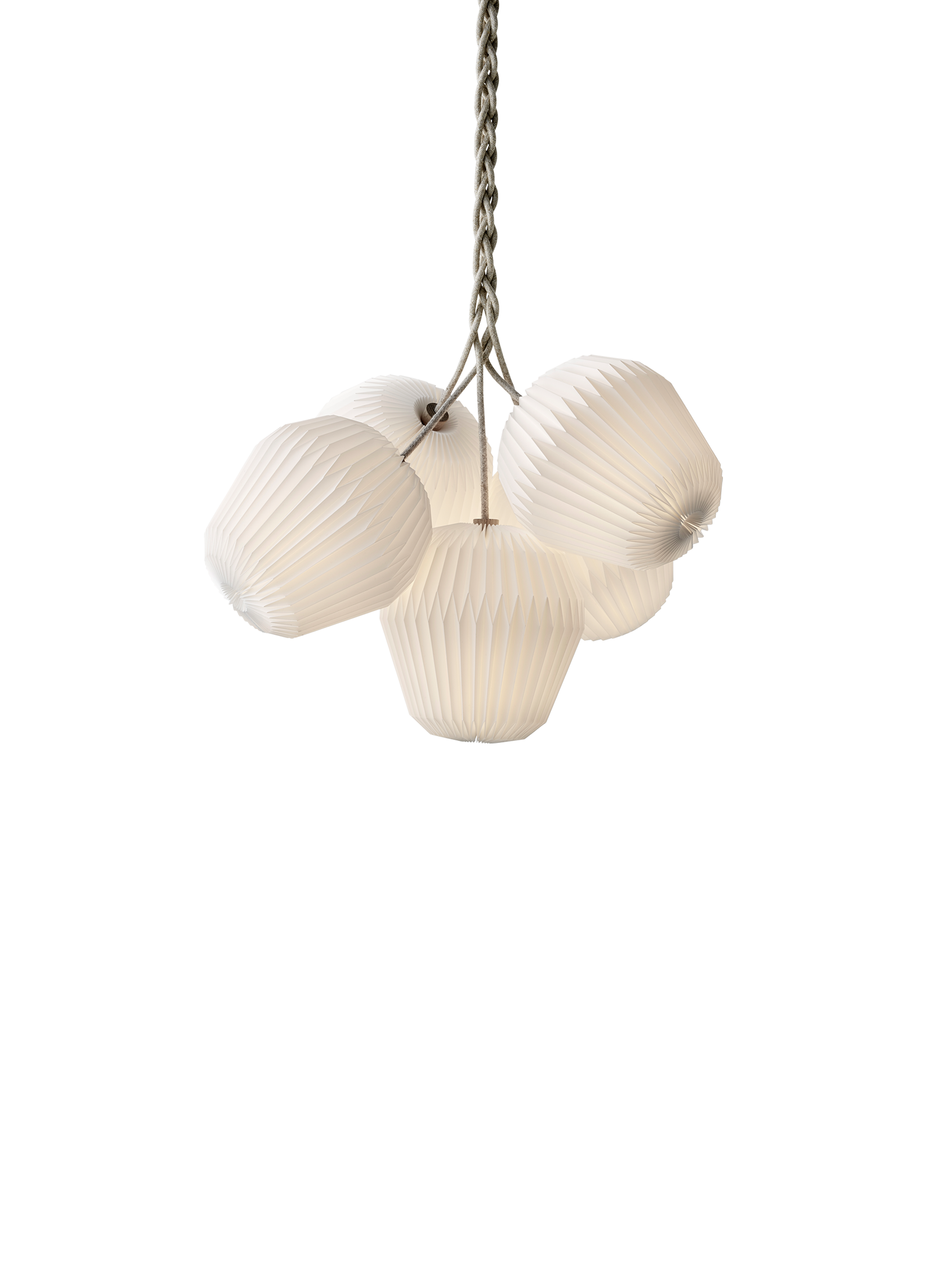 Żyrandol BOUQUET 5 biały