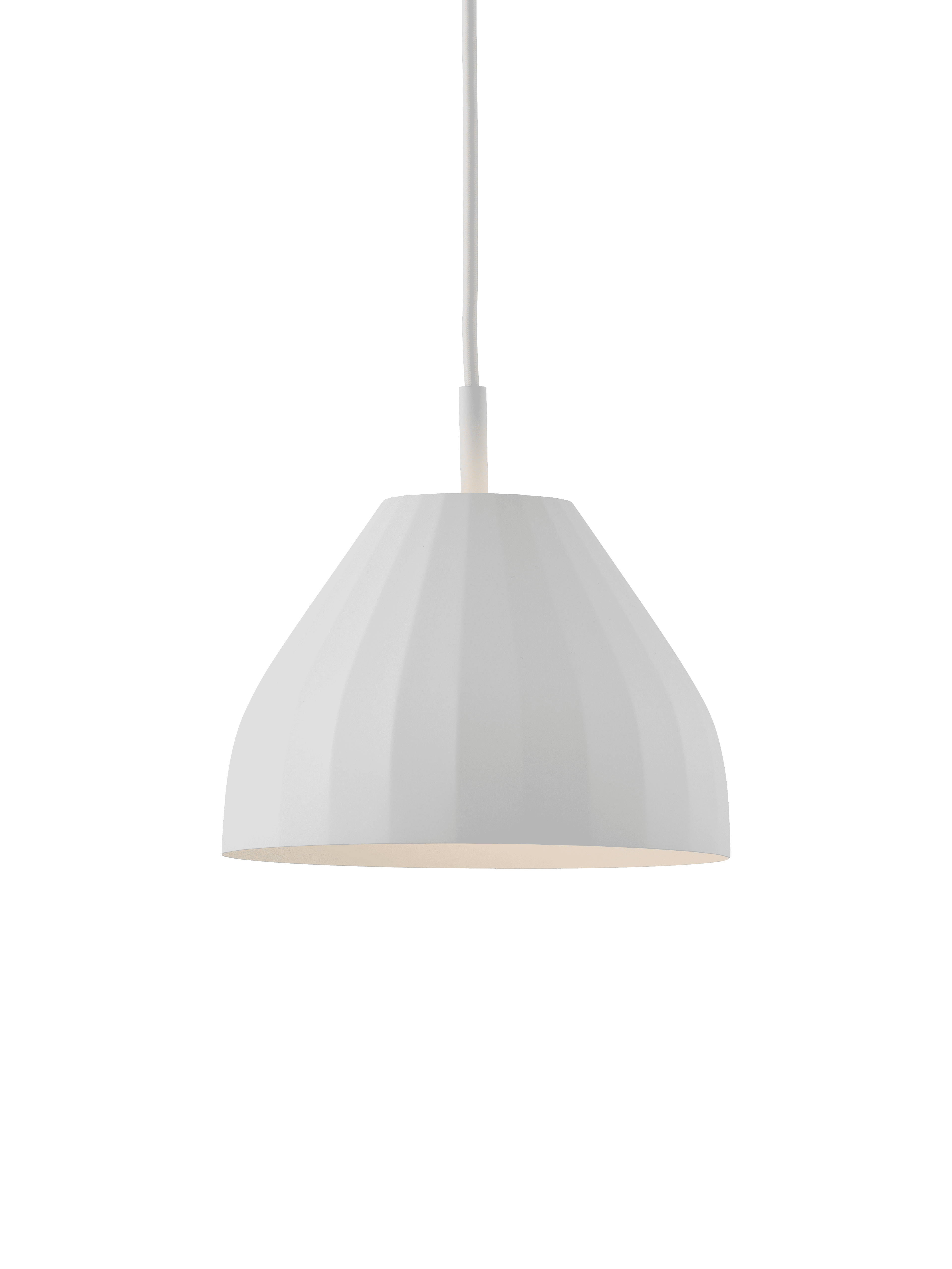 Závesná lampa MODEL 140 FACET biela