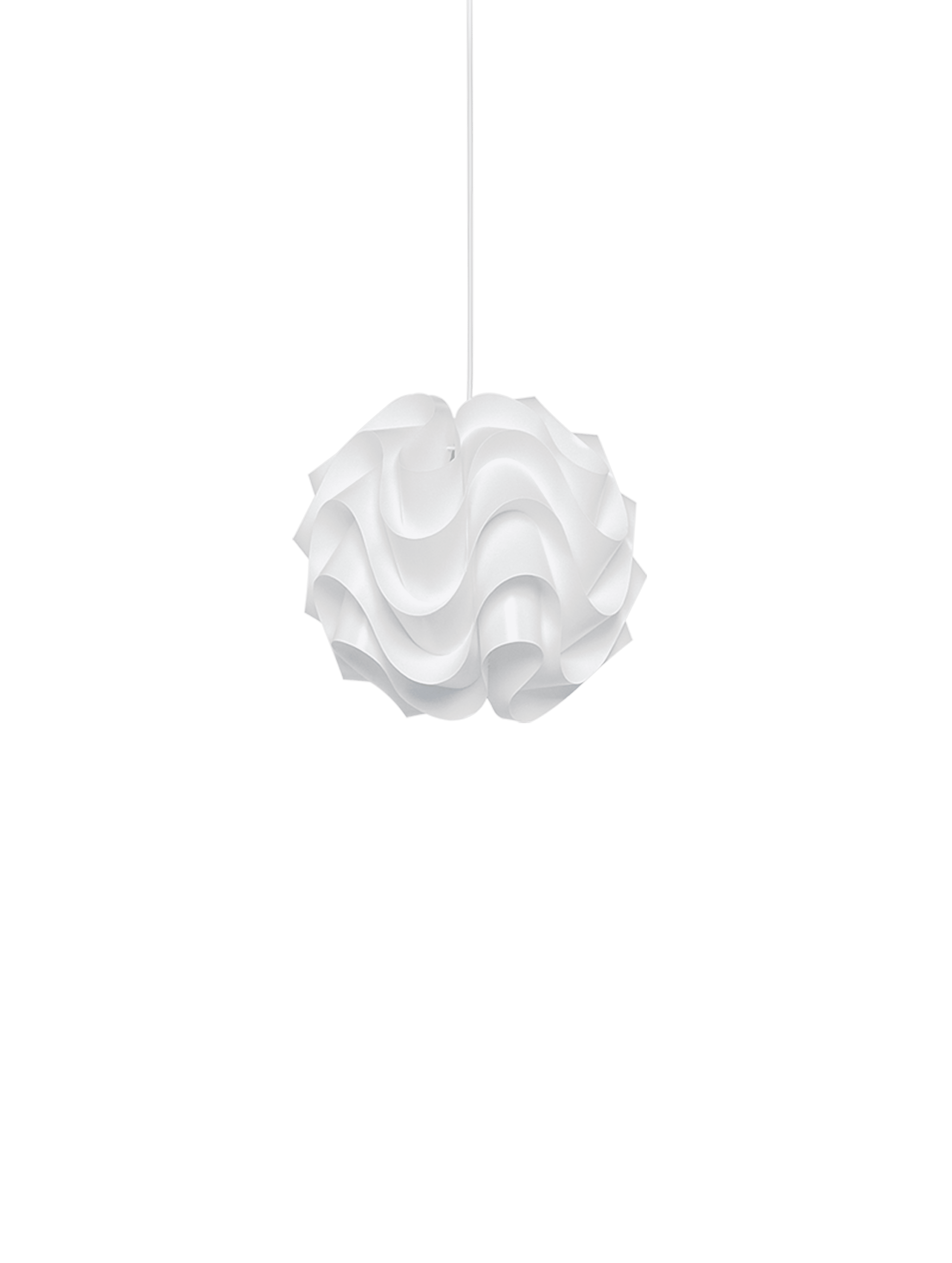 Závesná lampa MODEL 172 biela