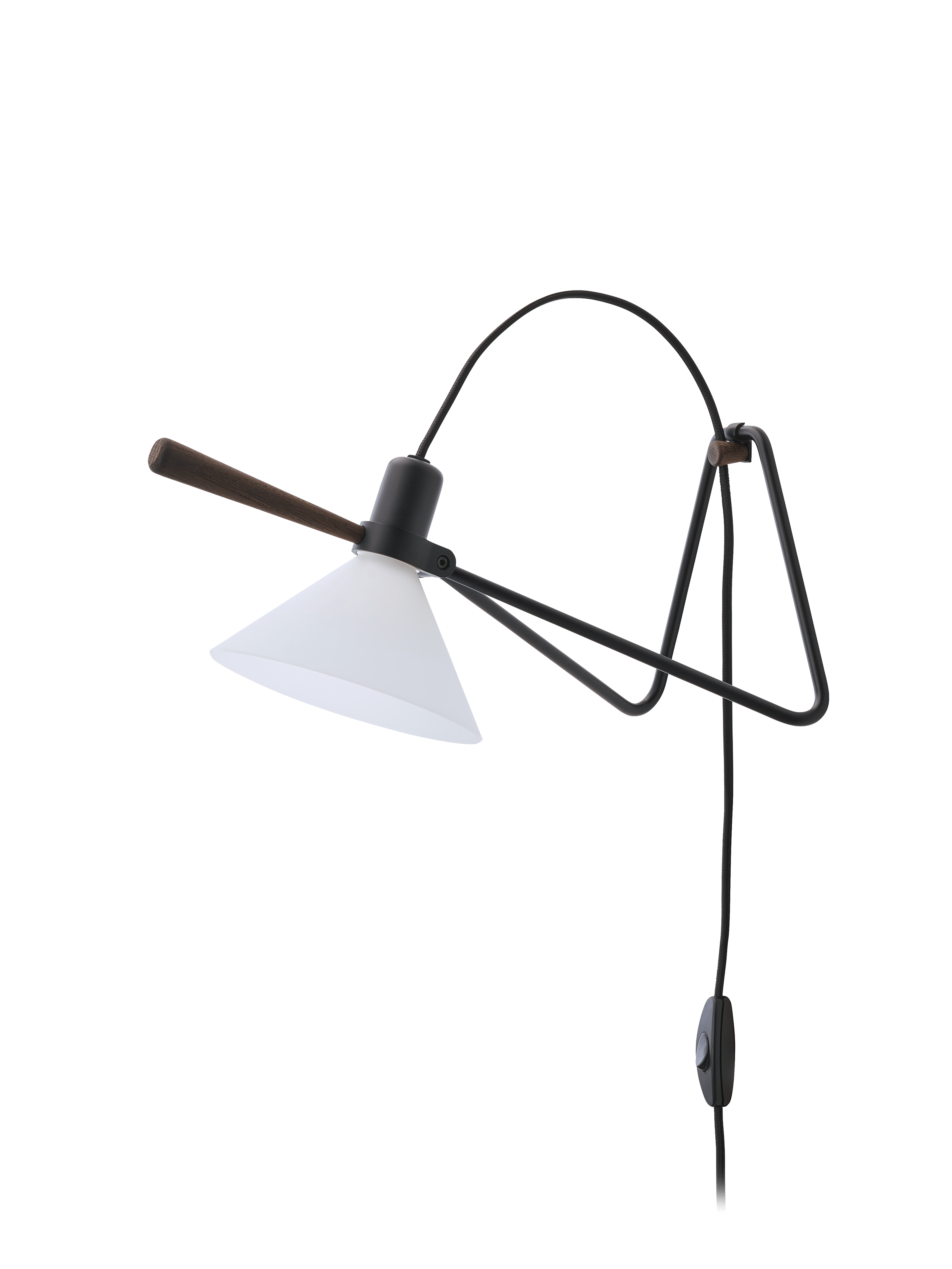 Stolná lampa MODEL 356 SPOT čierna