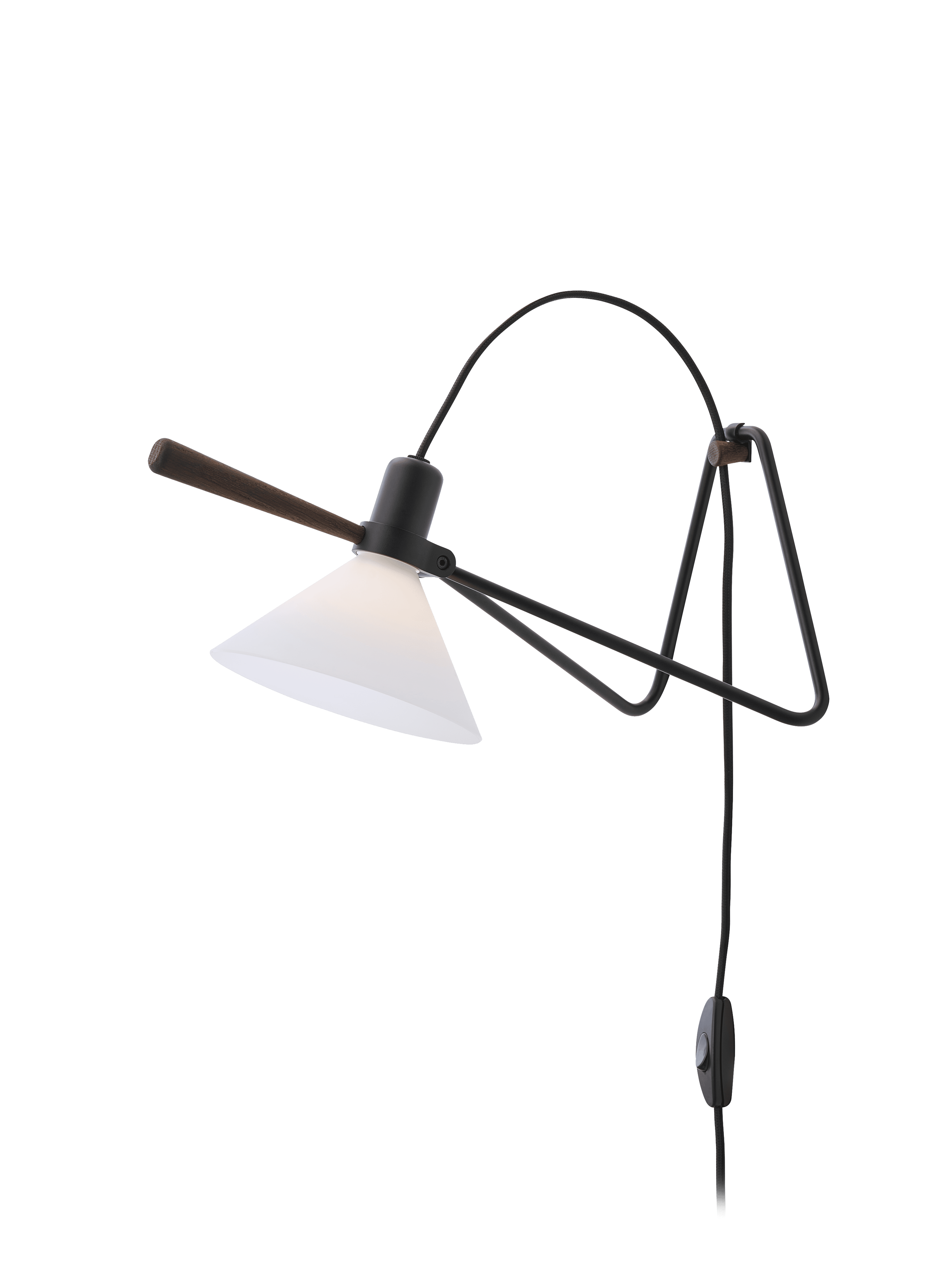 Stolná lampa MODEL 356 SPOT čierna