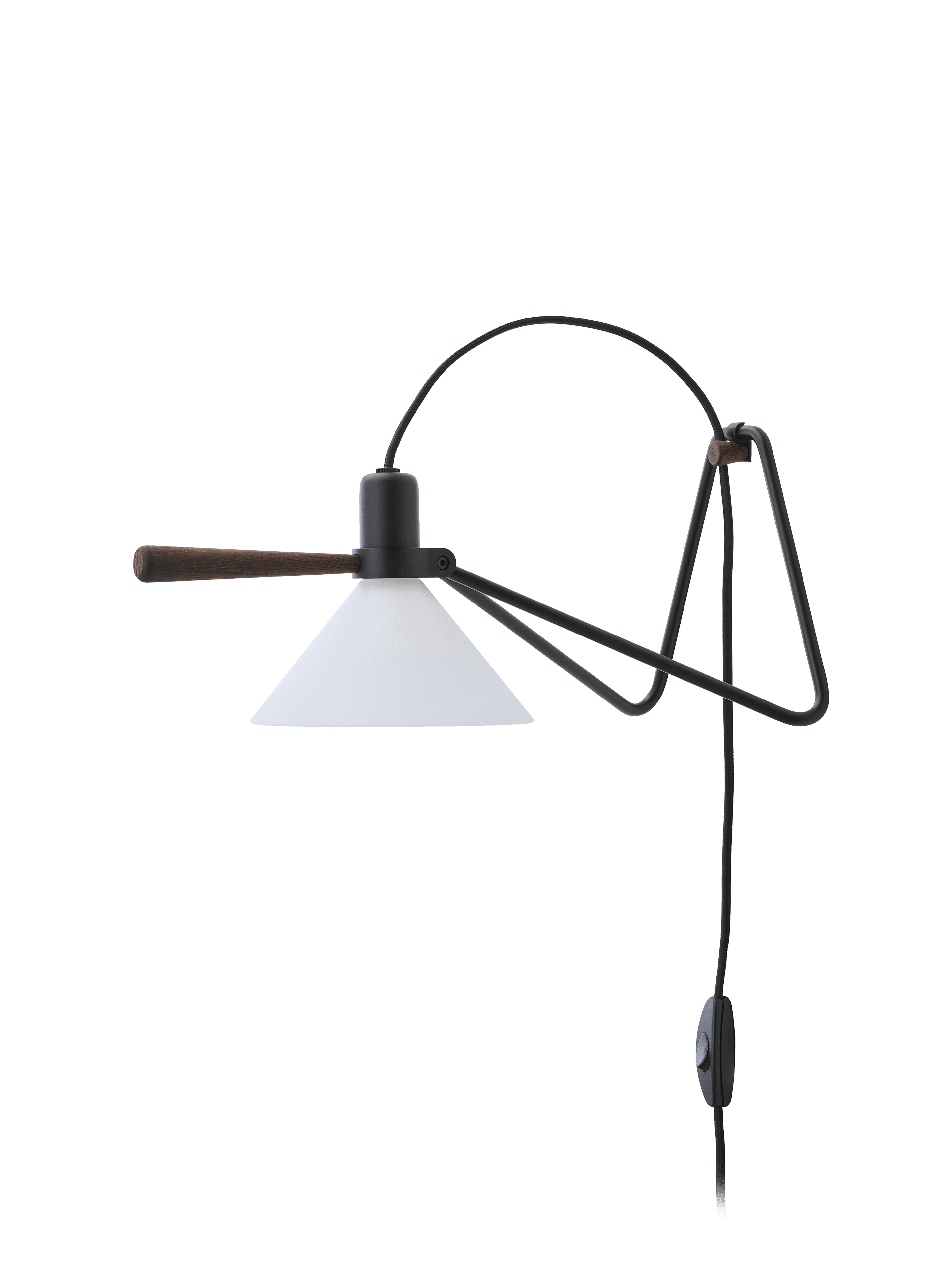 Stolná lampa MODEL 356 SPOT čierna