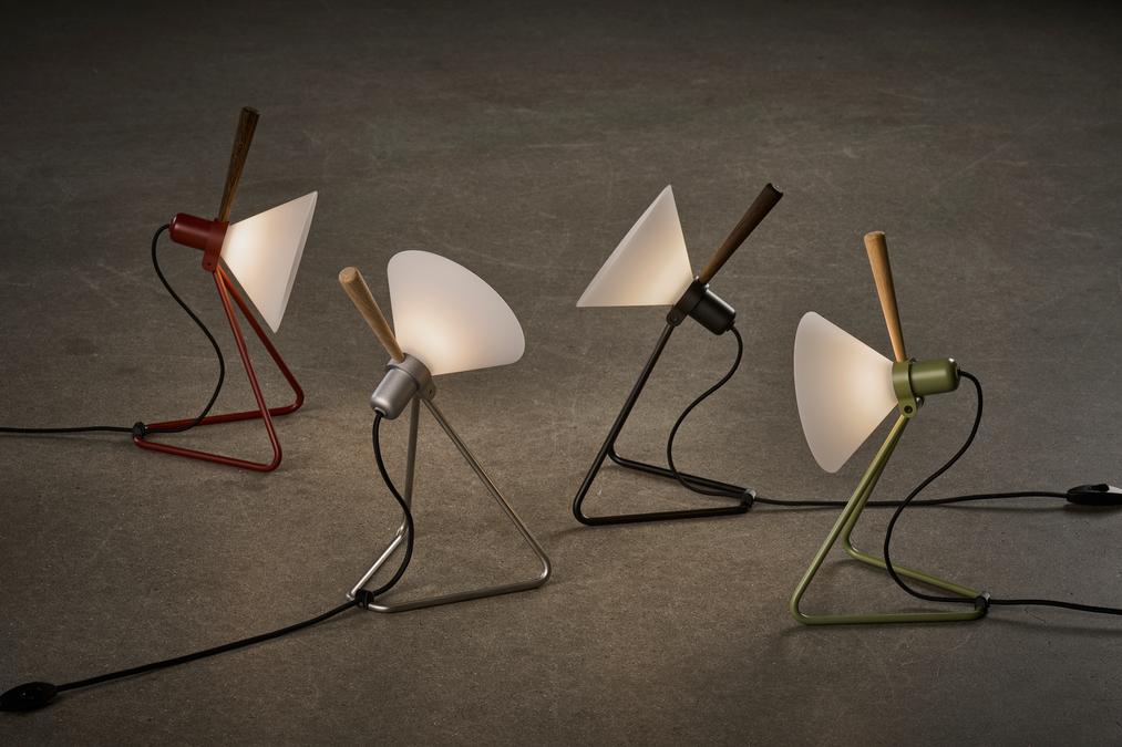 Stolná lampa MODEL 356 SPOT olivová