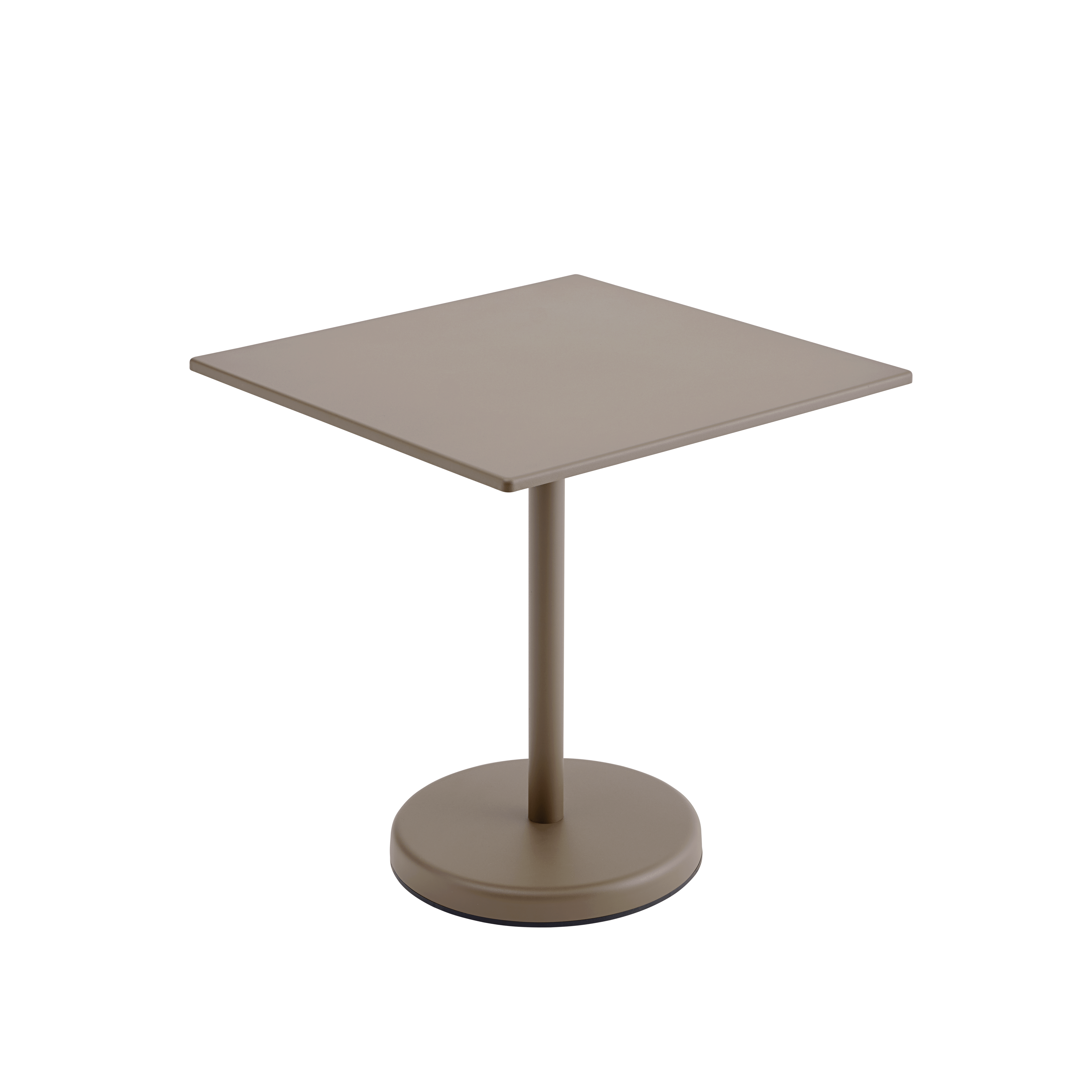 Externý barový stôl LINEAR taupe oceľ
