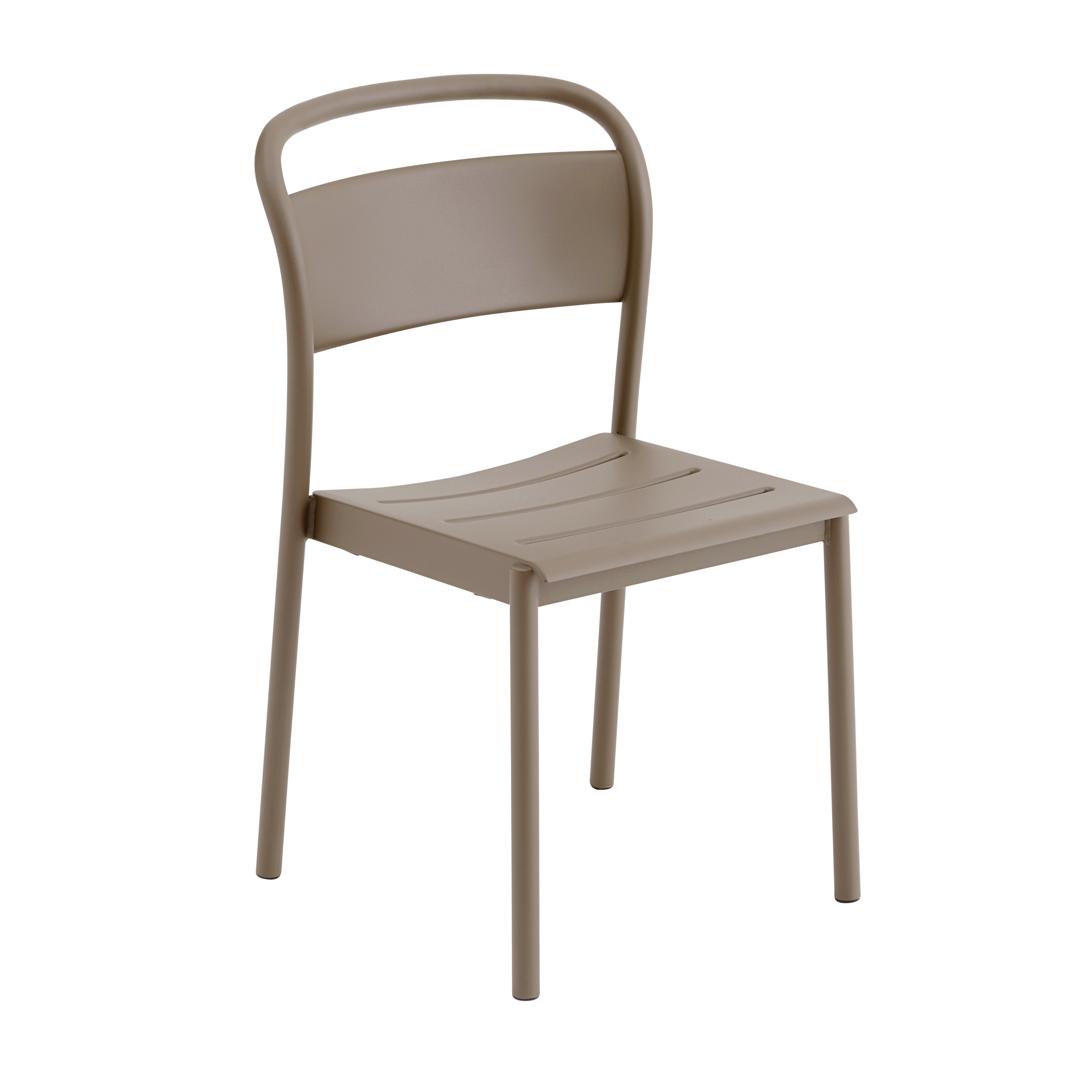 Záhradná stolička LINEAR taupe oceľ