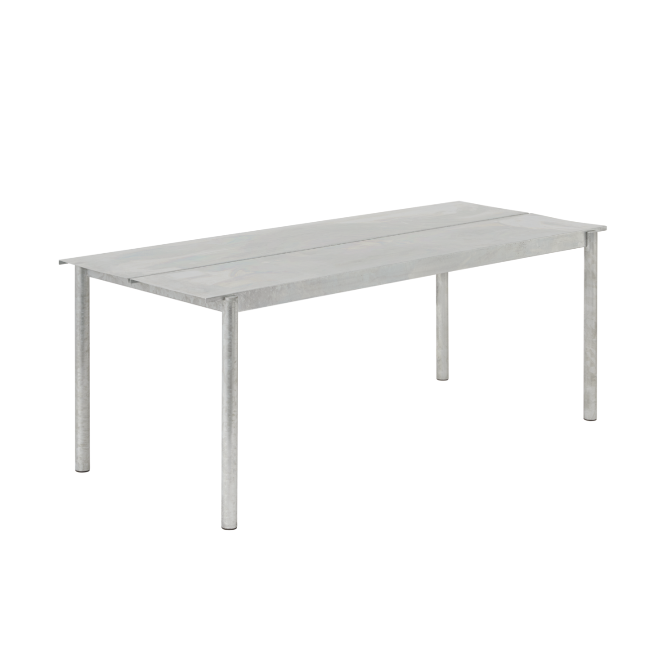 Záhradný stôl LINEAR z pozinkovanej ocele