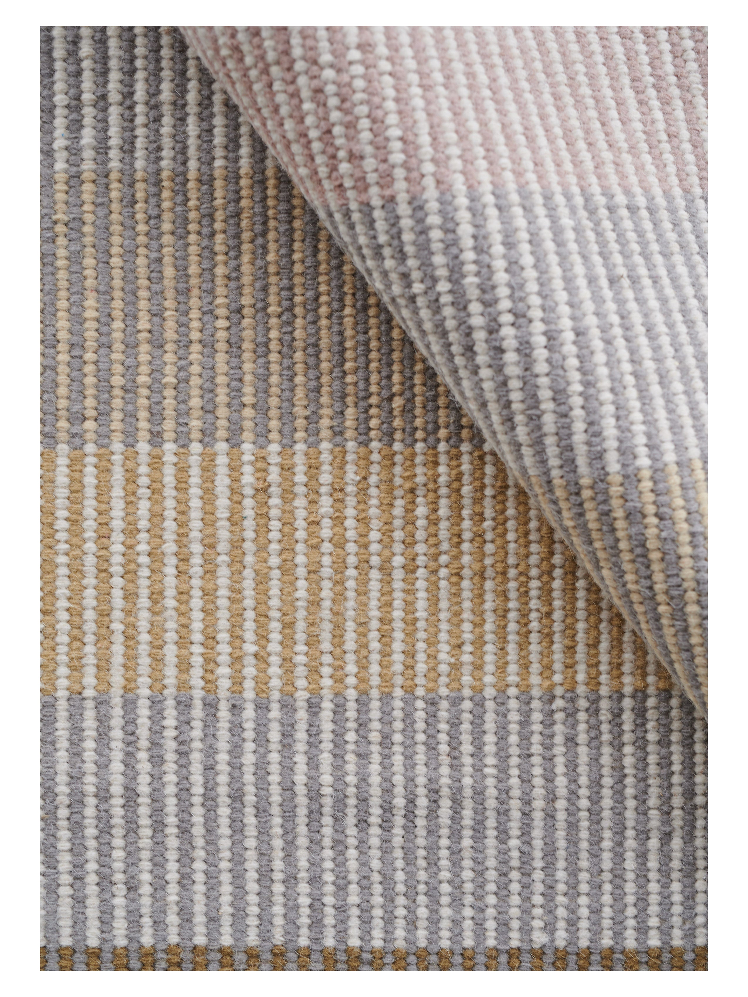 DEVISE Rug - Mustard Gray with Yellow