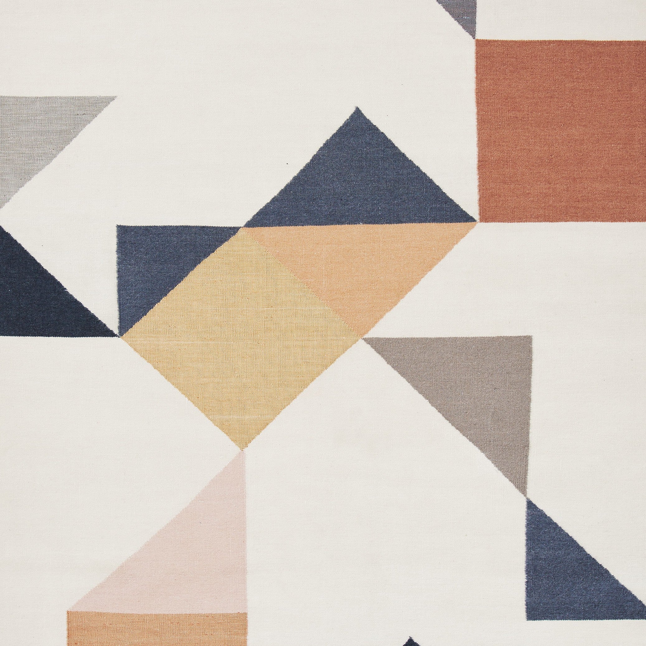 MEMO Rug - RUST beige