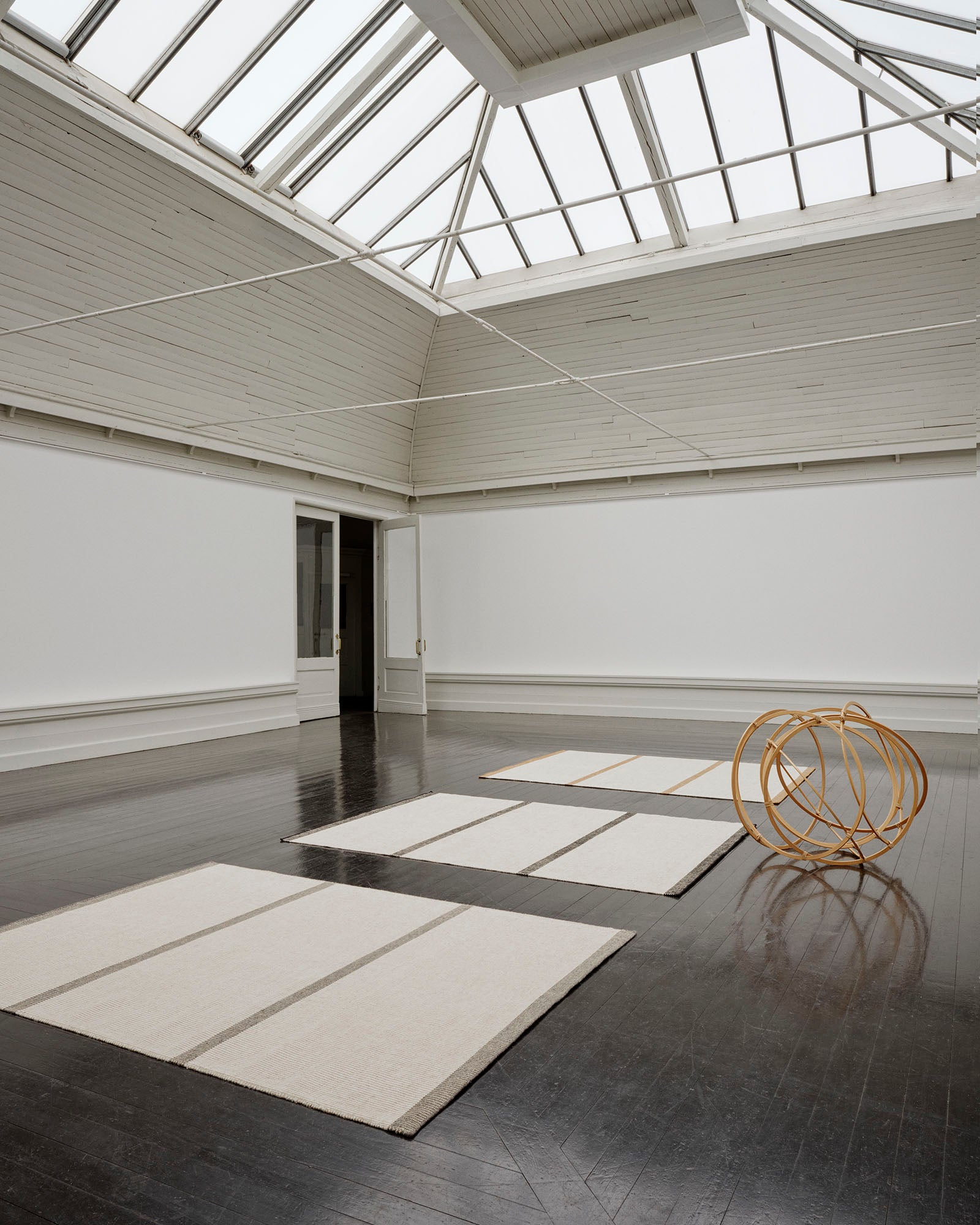 RAPALLO beige rug with gray